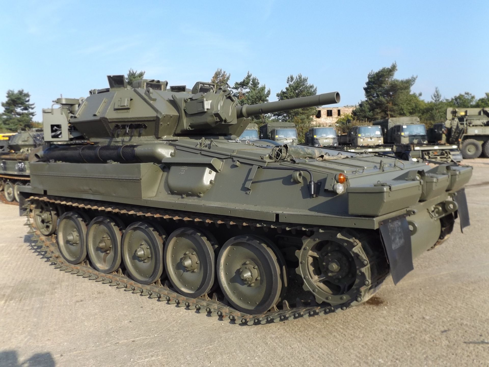 Ex Reserve dieselised CVRT Scorpion Light Tank 76 mm