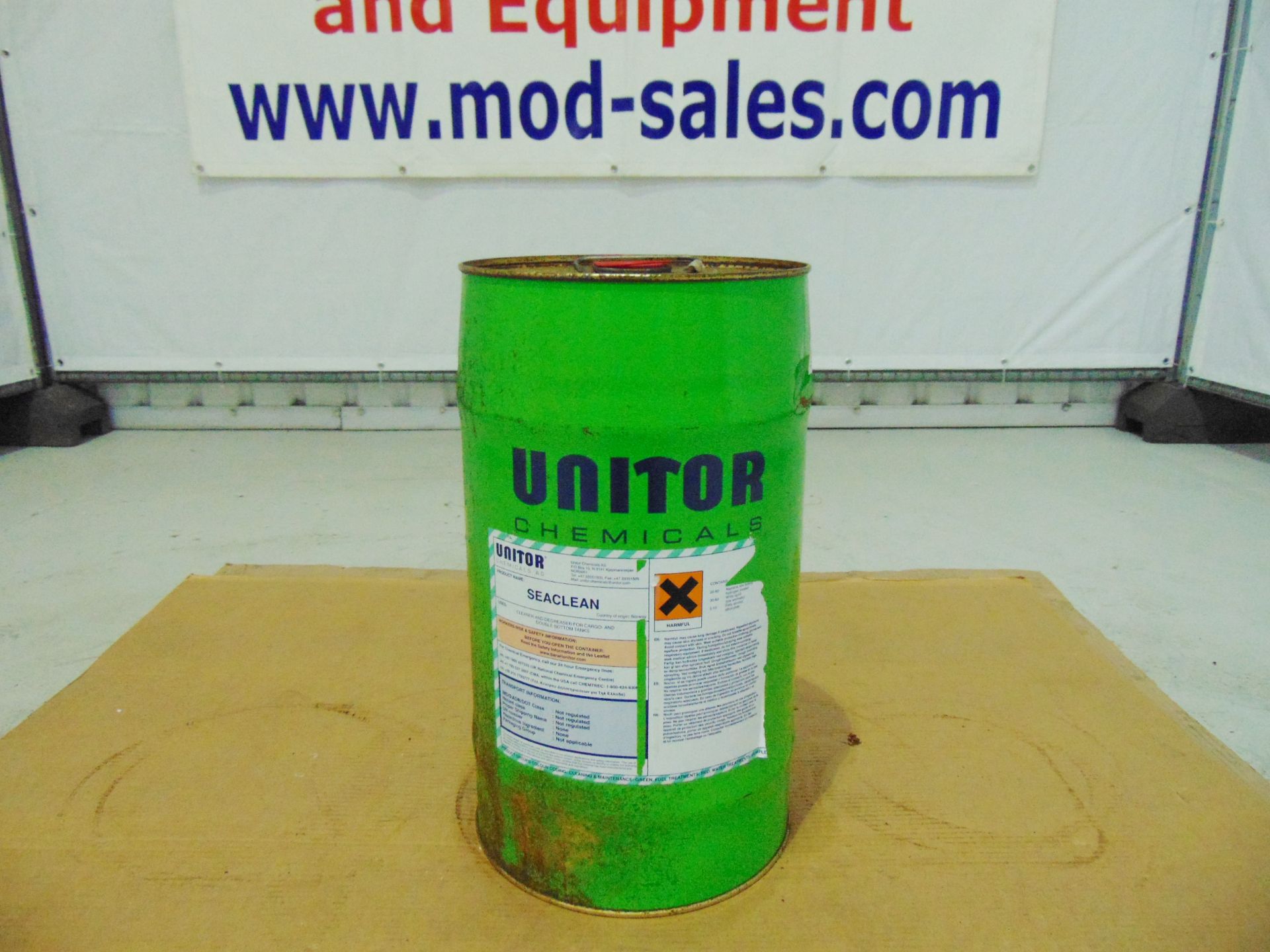 1 x Unissued 25L Drum of Unitor Chemicals Seaclean Degreaser