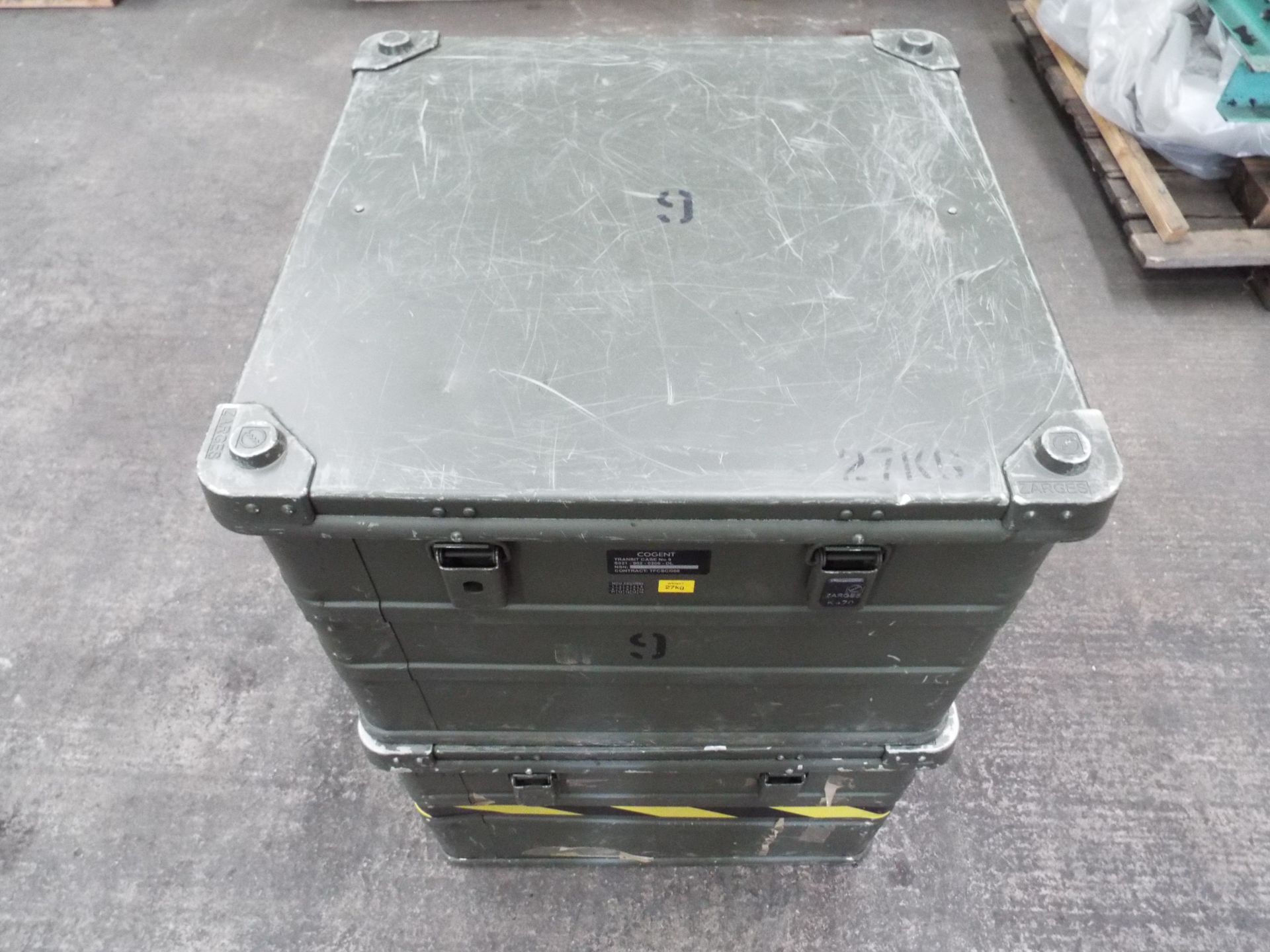 2 x Heavy Duty Zarges Aluminium Cases - Image 3 of 5