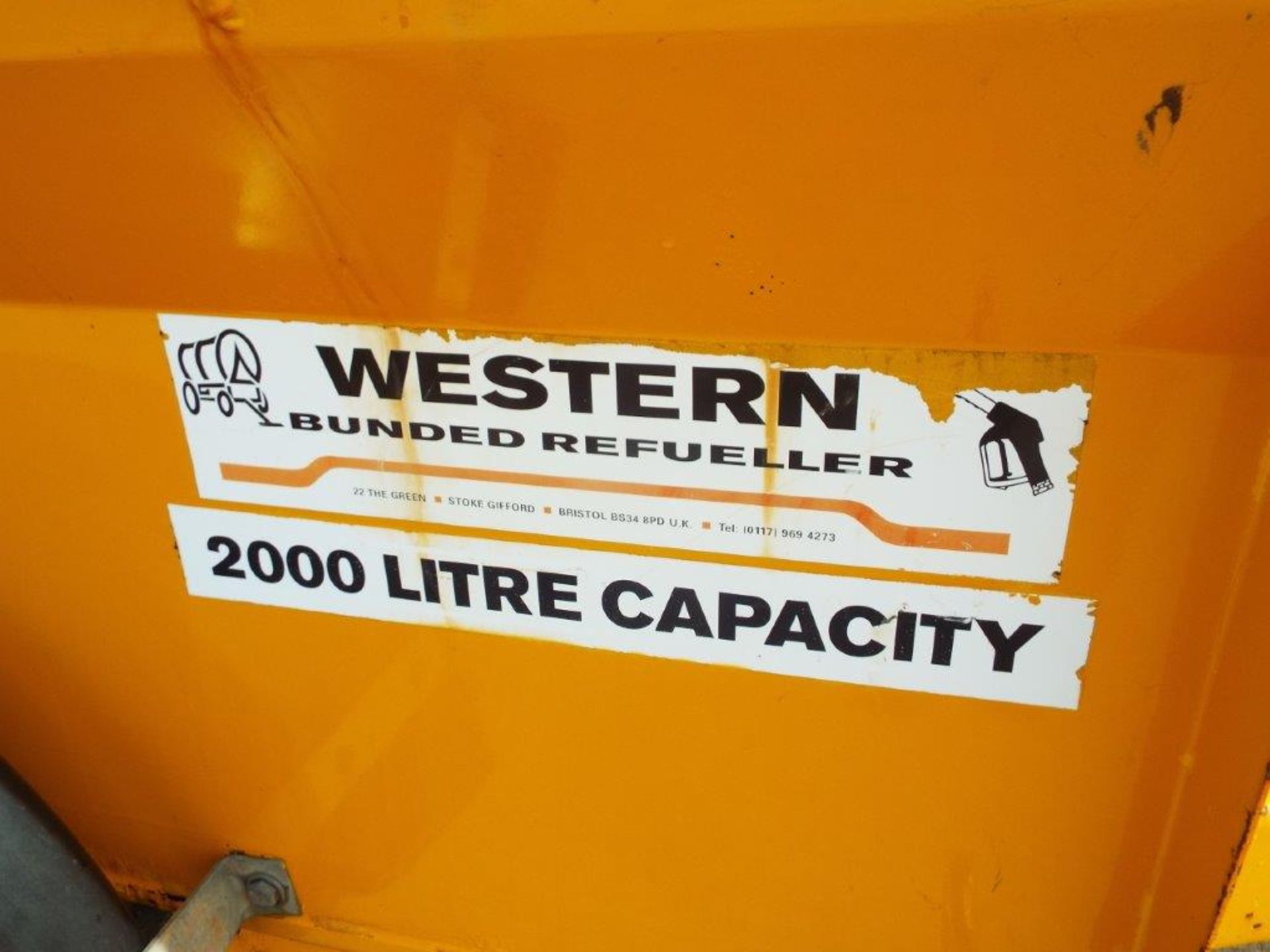 Western Trailers 2000L Twin Axle Bunded Refueller Trailer - Image 14 of 15