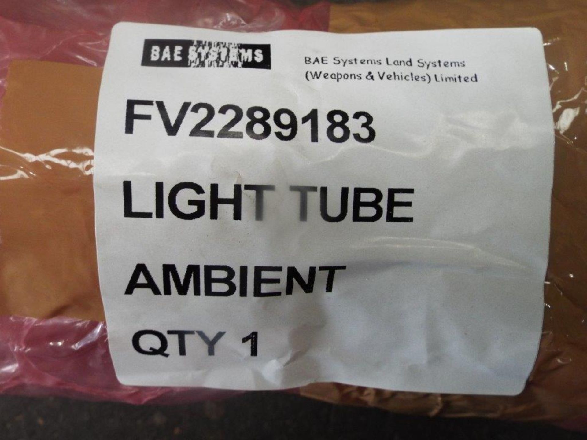 2 x Page Aerospace LTD Ambient Tube Lights P/No D886-62-001 - Image 7 of 8