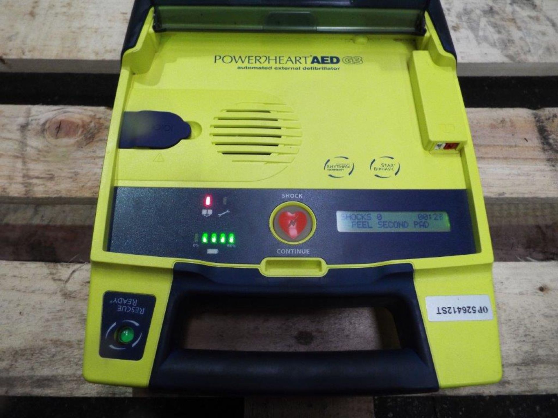 Cardiac Science Powerheart G3 Automatic AED Automatic External Defribrillator - Image 3 of 7