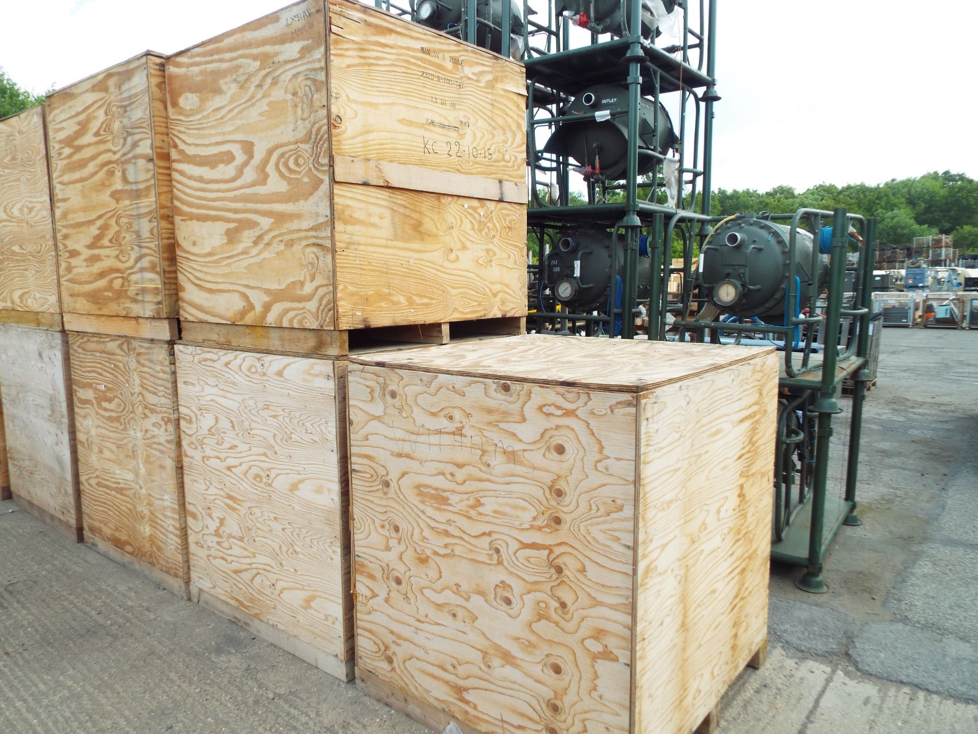 5 x Heavy Duty Packing/Shipping Crates