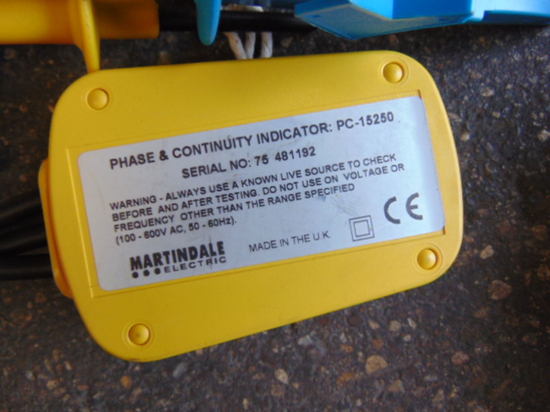 3 x Martindale PC-15250 Phase & Continuity Indicators - Bild 4 aus 4