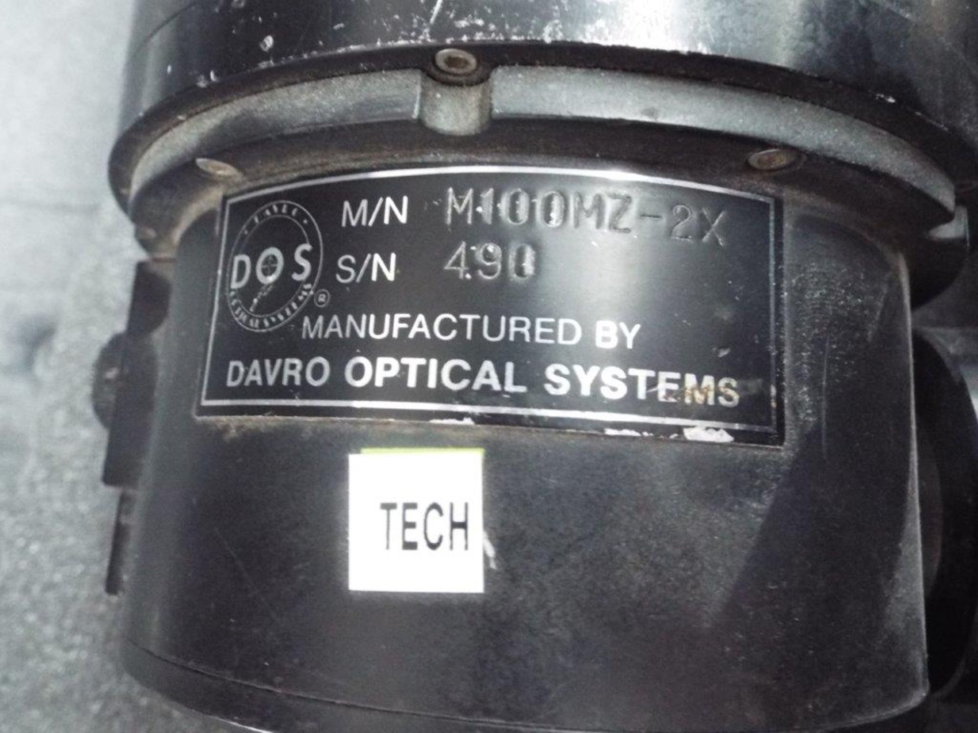 Davro Optical Systems M100MZ-2X 3000mm Telescopic Camera Lense with Ruggedised Carry Case - Bild 7 aus 10