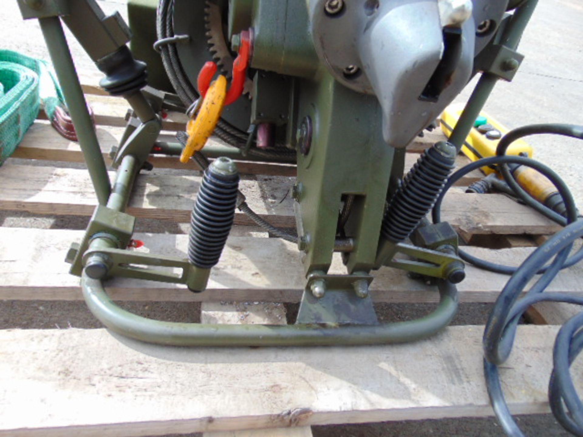 Unissued Demountable Recovery Winch Assembly c/w remote control and accessories from the UK MOD. - Image 6 of 8