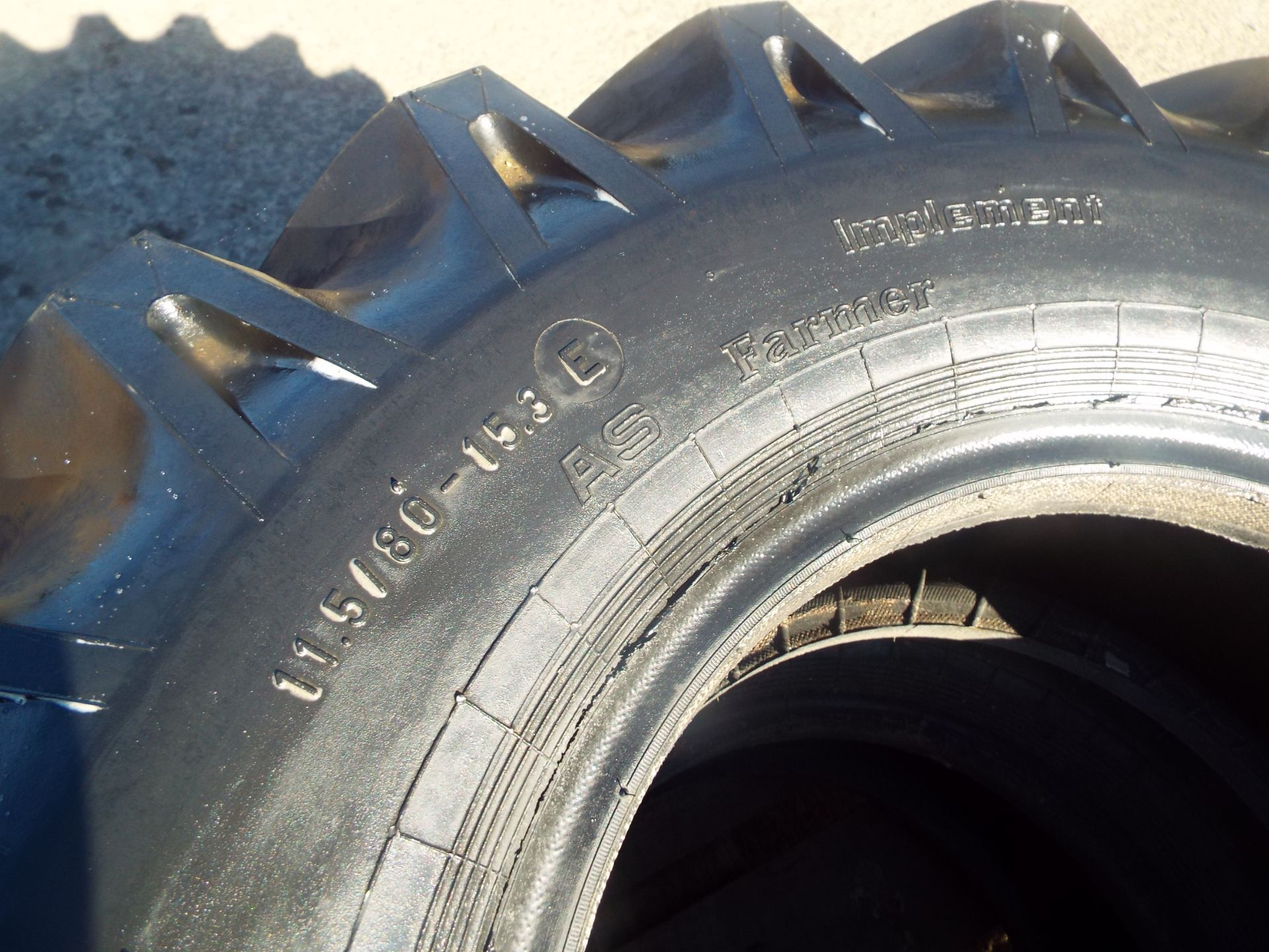 2 x Continental 11.5/80-15.3 Tyres - Image 3 of 5