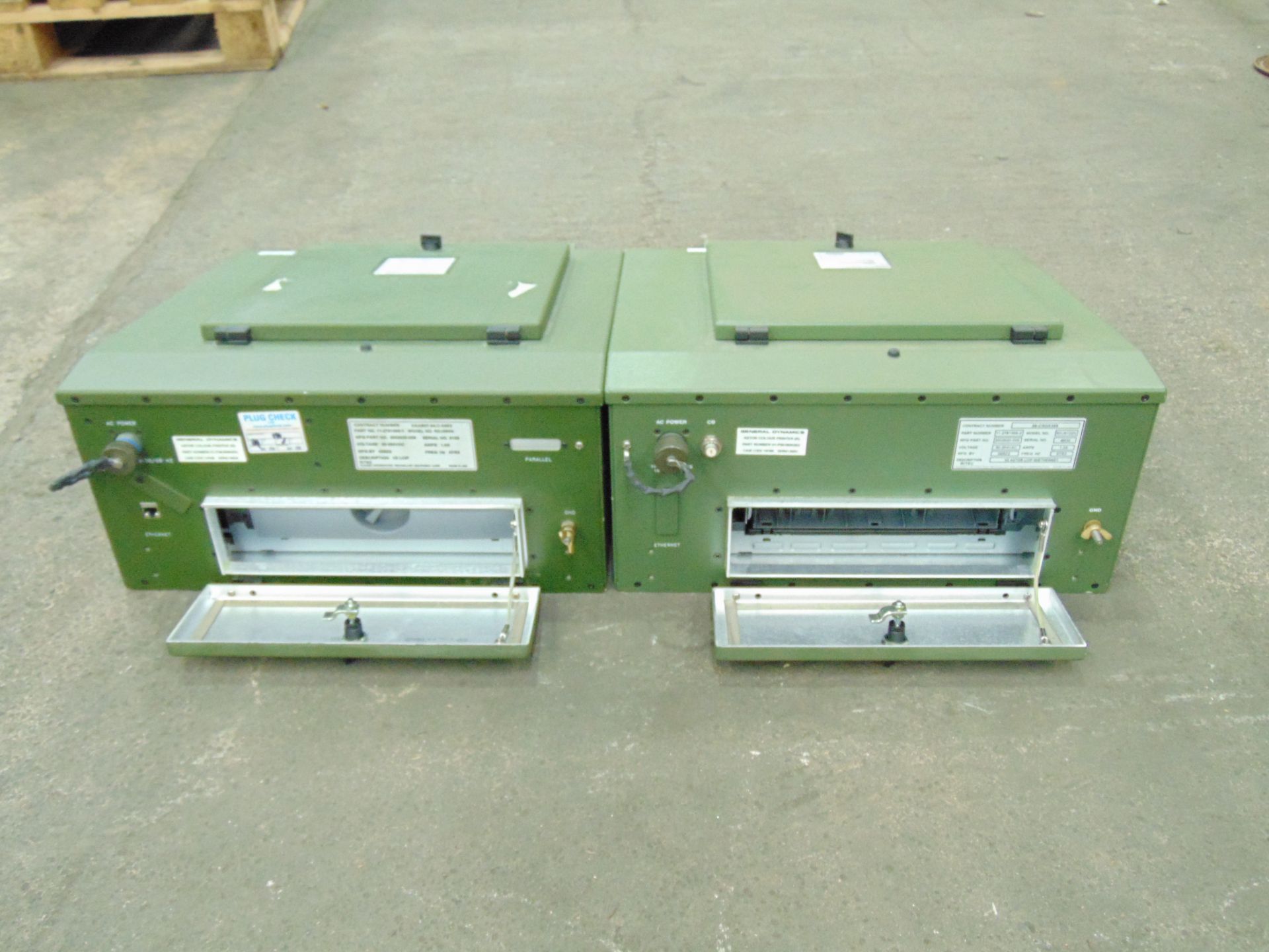 2 X General Dynamics Printers Model No. RDJ6122N - Image 2 of 11