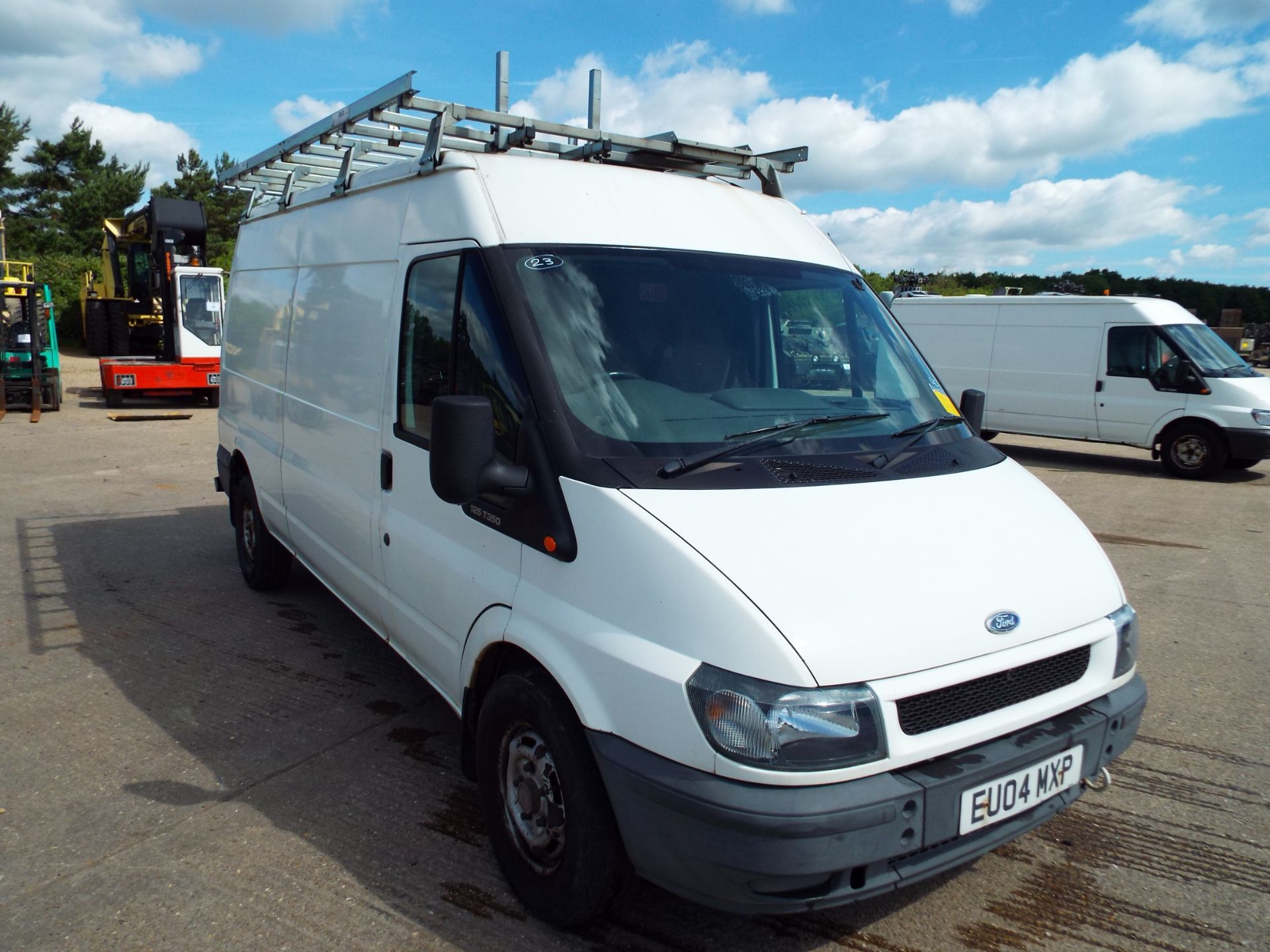 Ford Transit 350 LWB TD Panel Van with RAX Roof Rack