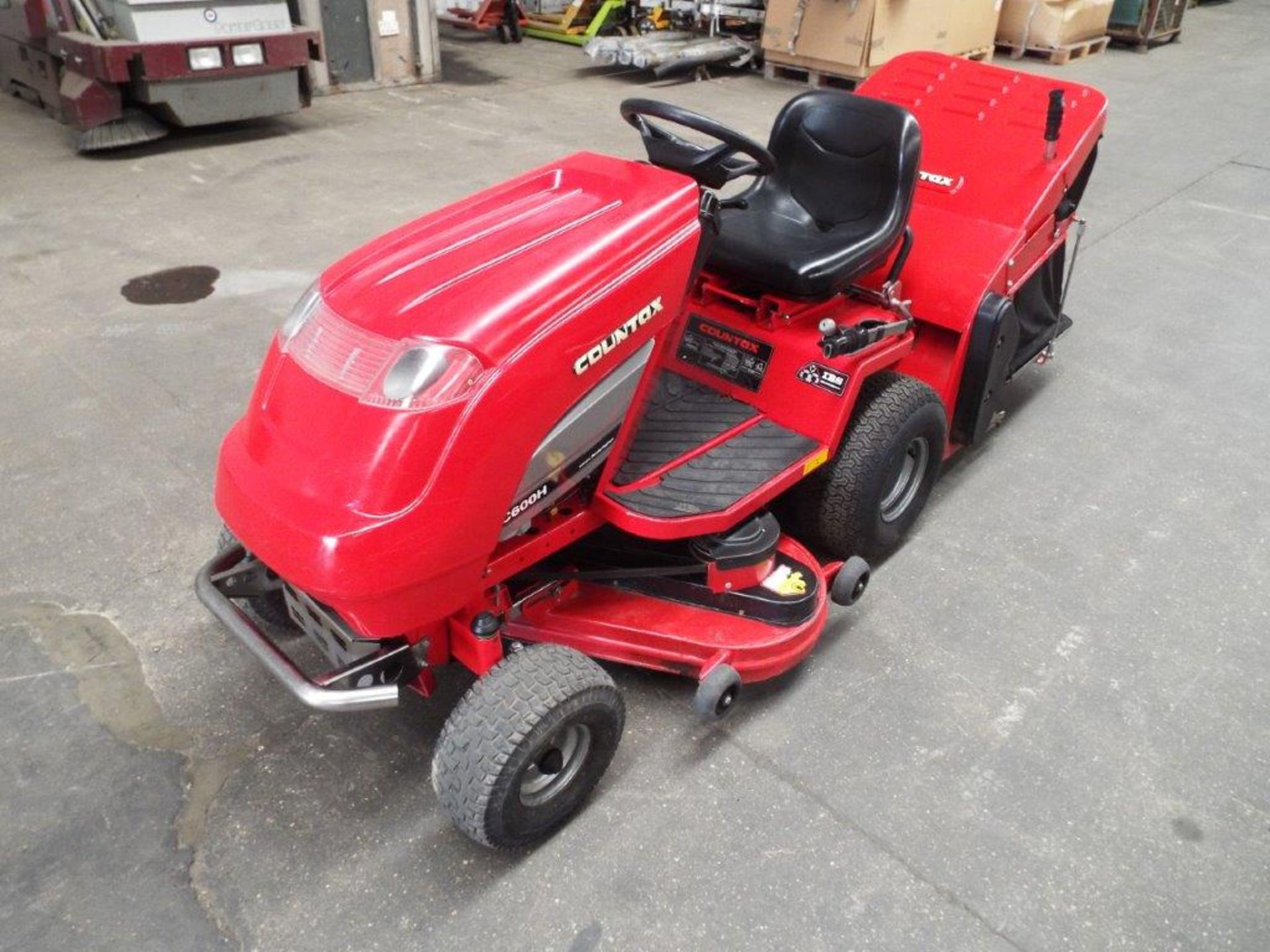 Countax C600H Ride On Mower with Rear Brush and Grass Collector - Bild 3 aus 22