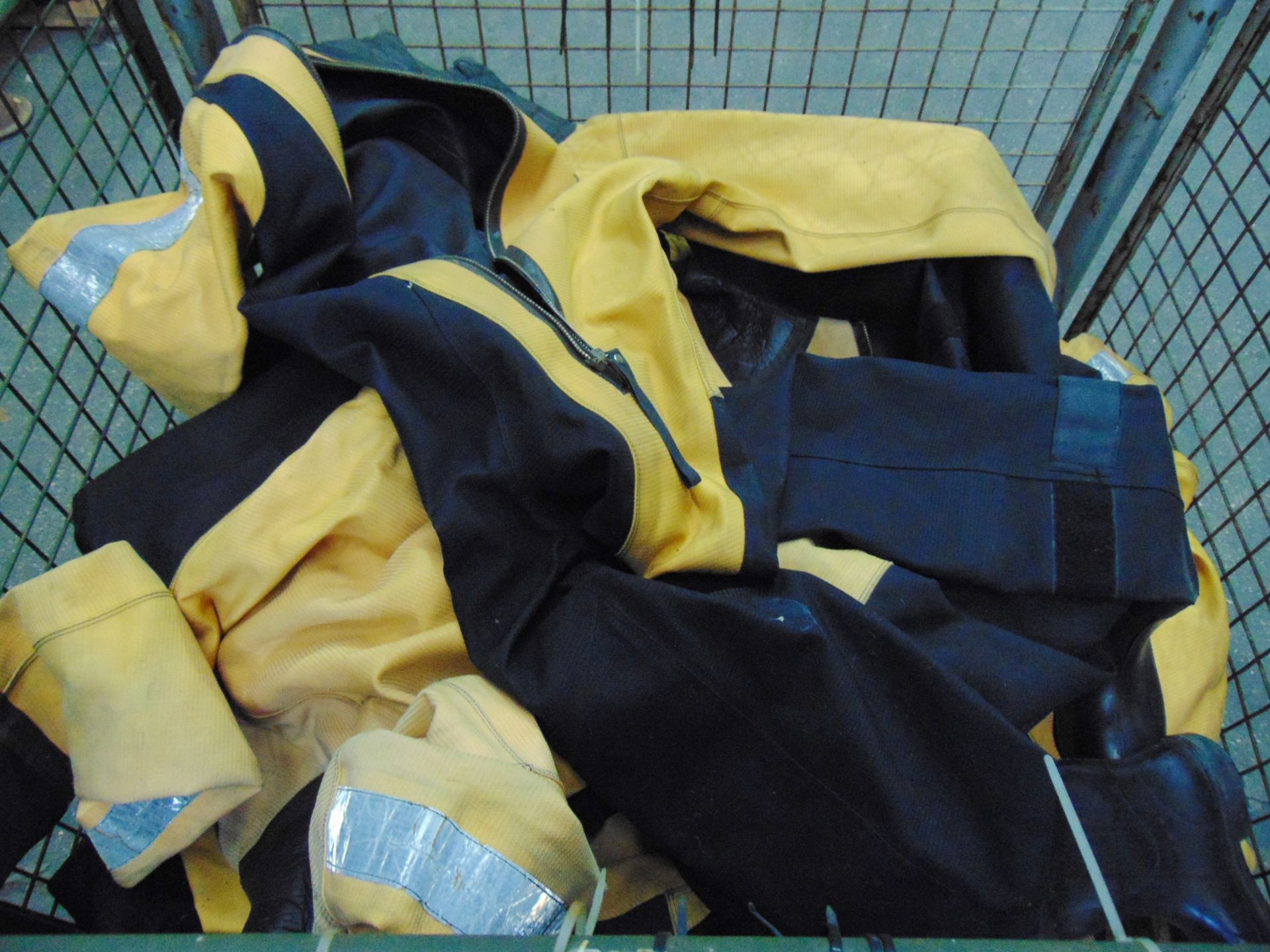 Qty 11 x Ex UK Fire and Rescue Service Mixed Size Dry Suits - Image 3 of 4