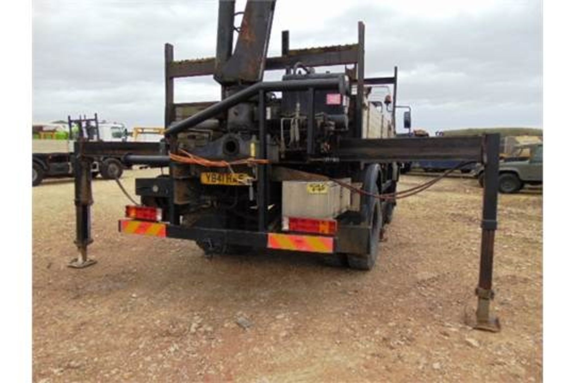 Mercedes-Benz Atego 1317 4x4 Dropside complete with Atlas 105.1 Crane and H14P SuperWinch - Image 7 of 36