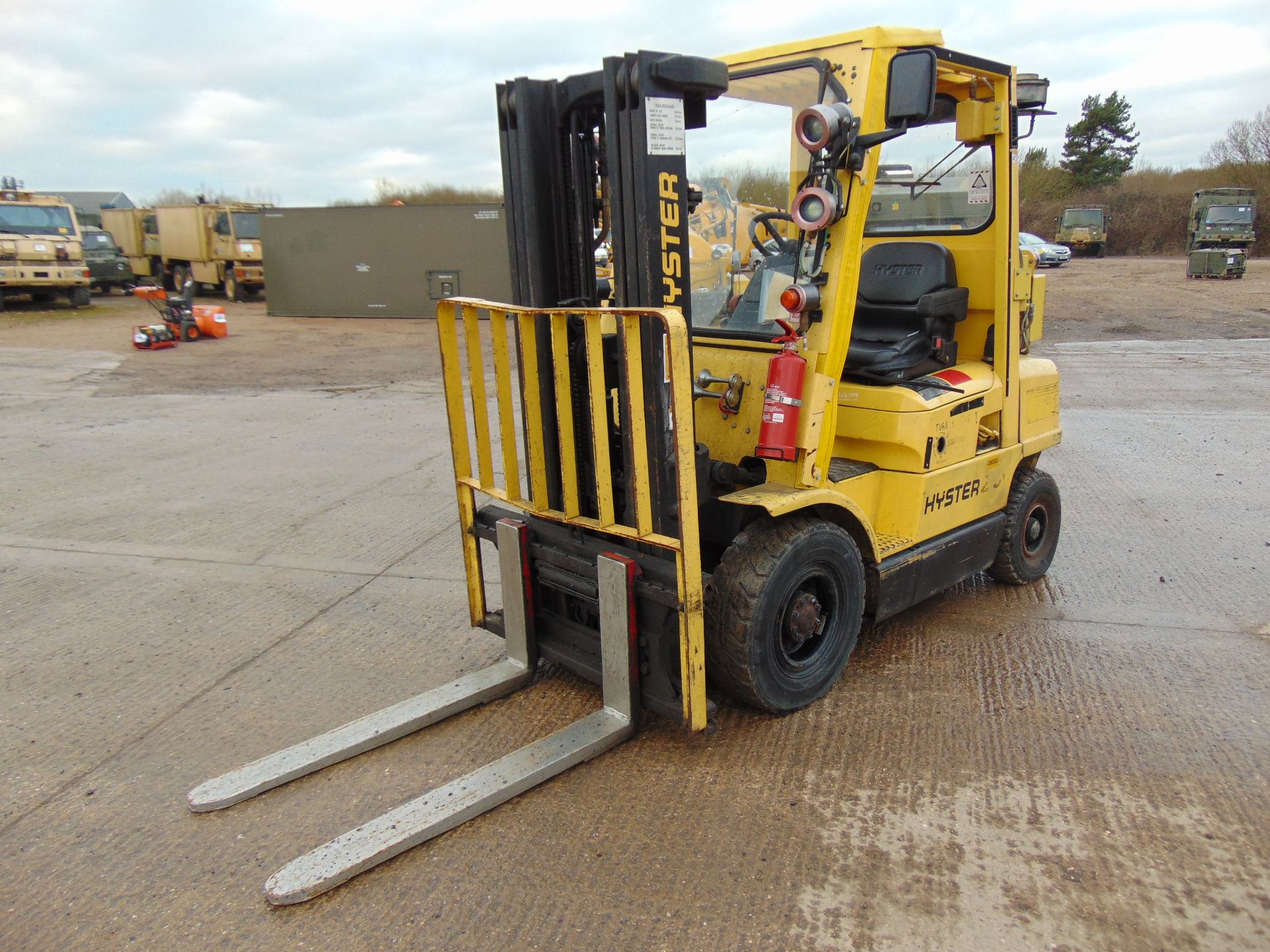 Hyster 2.50 Class C, Zone 2 Protected Diesel Forklift - Image 3 of 25