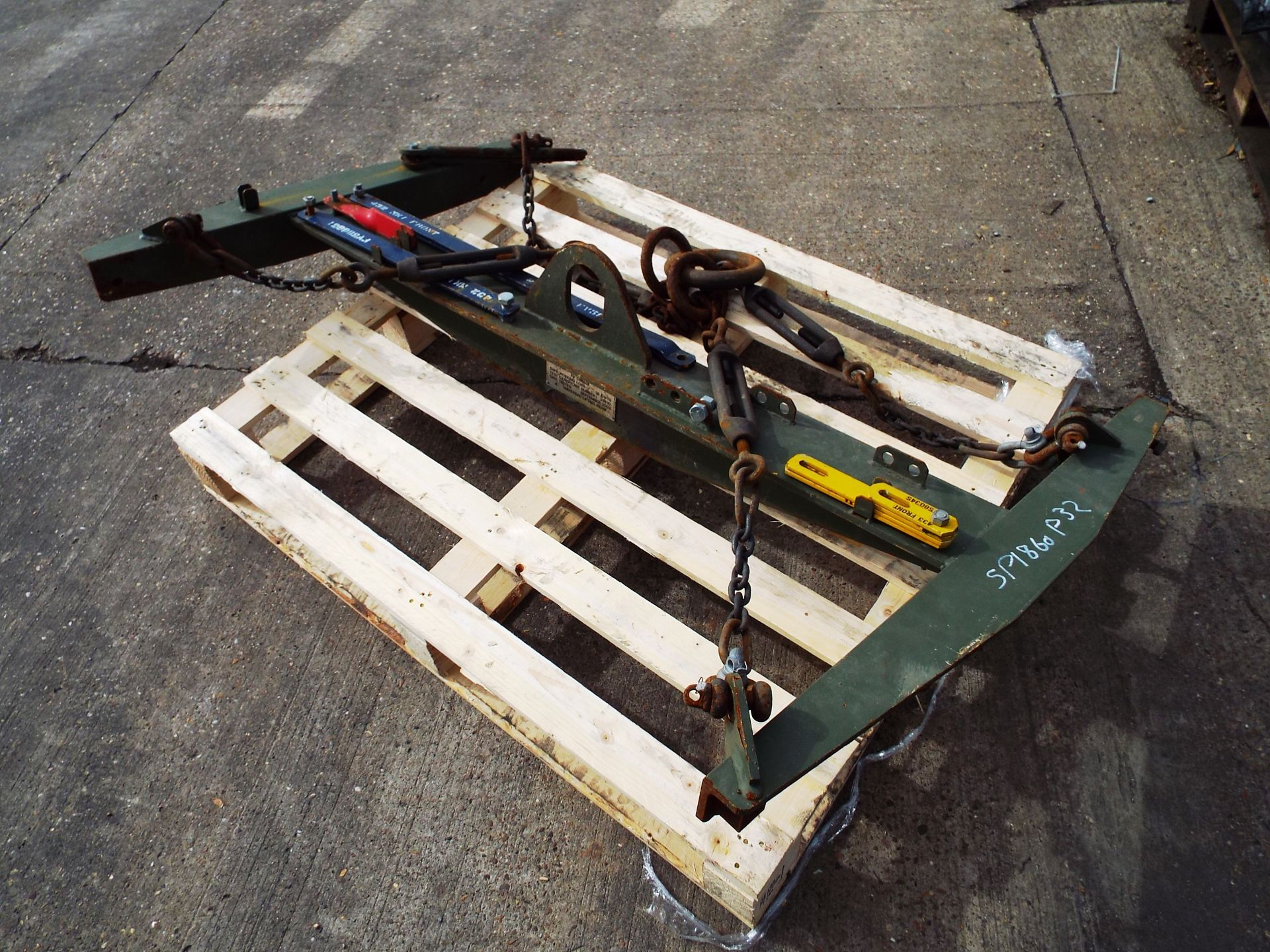 Extremely Rare Original FV432 Pack Lifting Frame with Attachments