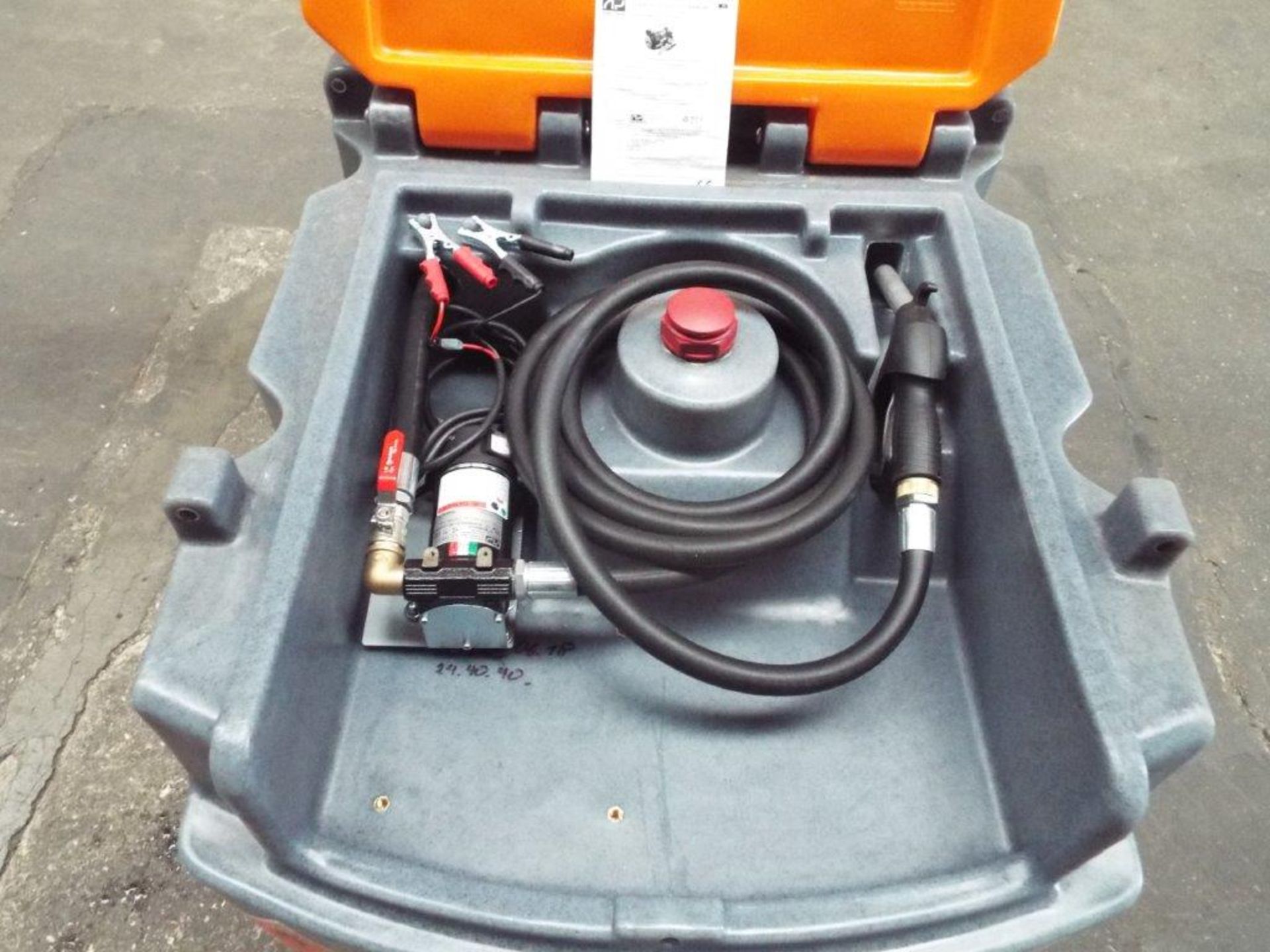 JFC TT-425 425L Mobile Diesel Tank C/W 12v Fuel Pump, Nozzle, 4m Hose etc - Image 2 of 14