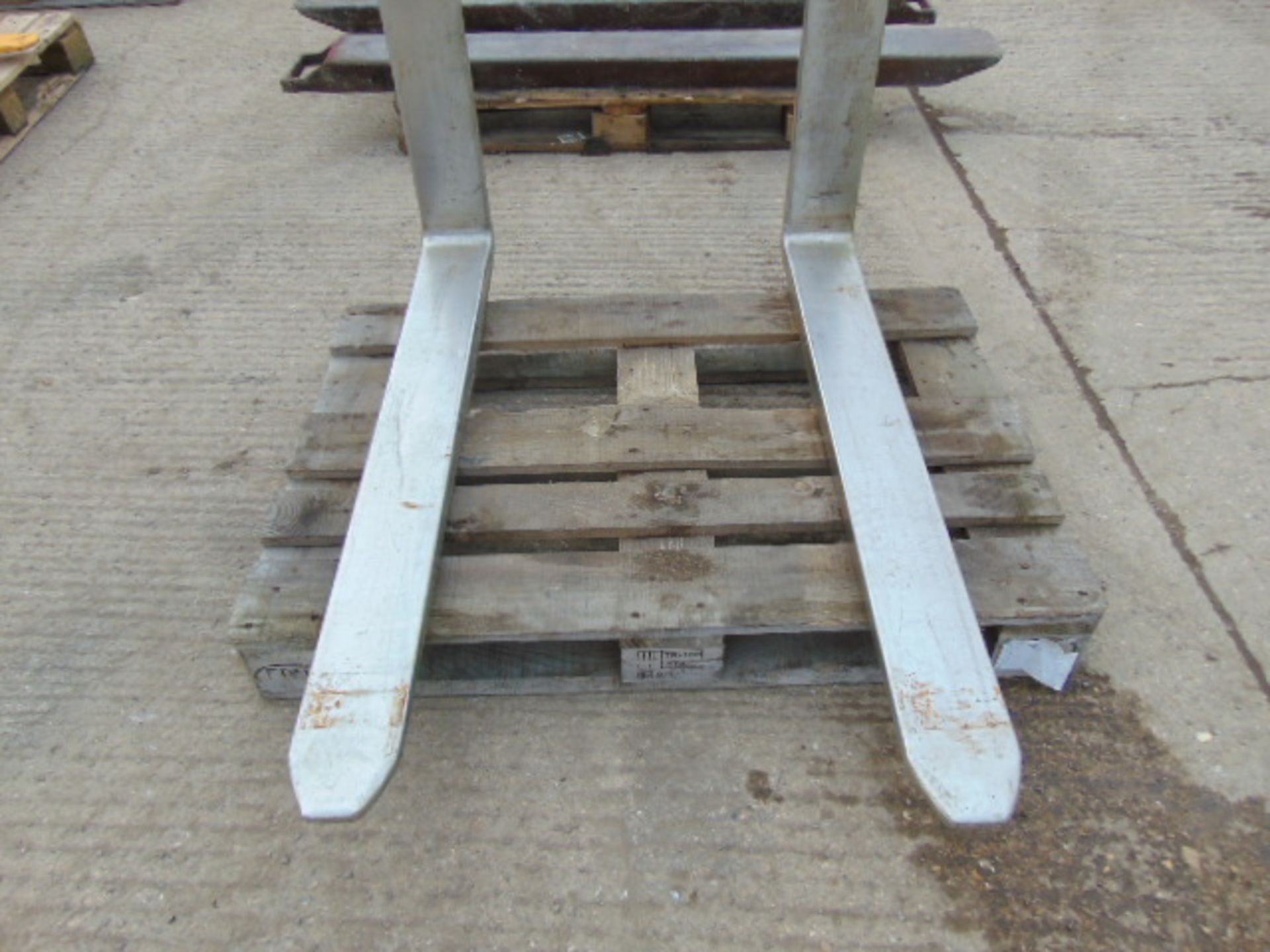 2 x Cascade Stainless Steel Clad Forklift Tines - Image 2 of 6