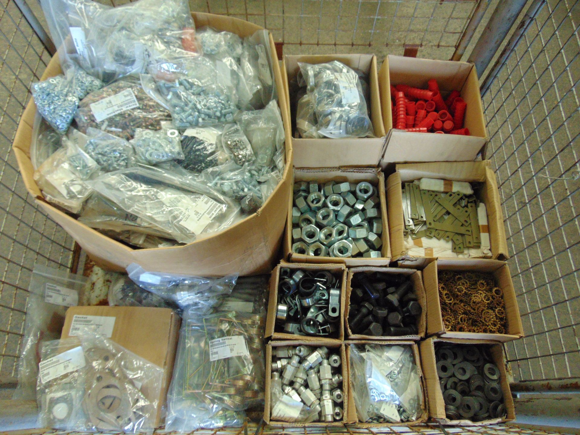 Mixed Stillage of Nuts, Bolts, Washers etc