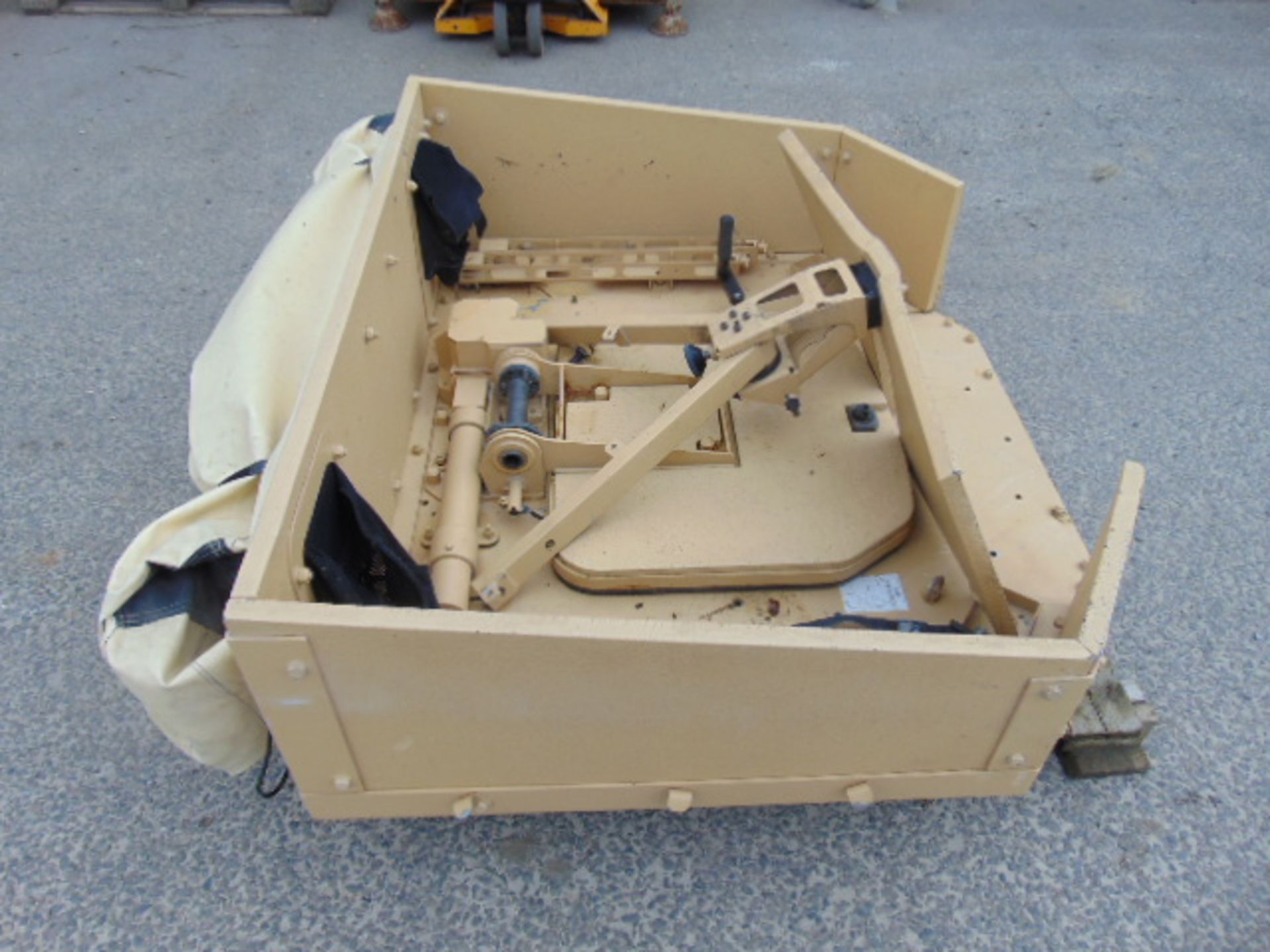 Armoured Vehicle Weapon Turret Assembly with Cover - Image 8 of 12