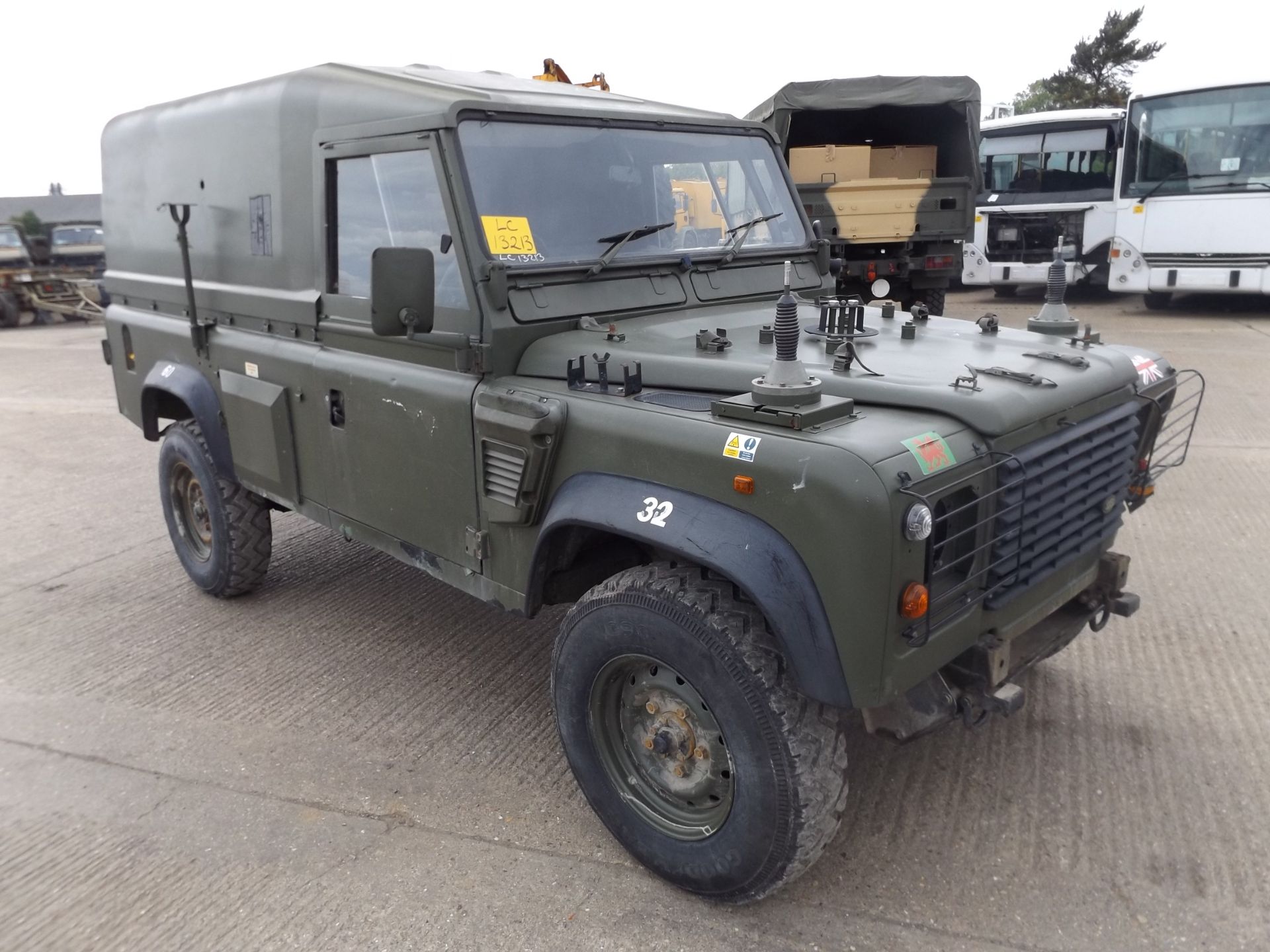 Land Rover Wolf 110 Hard Top damage repairable