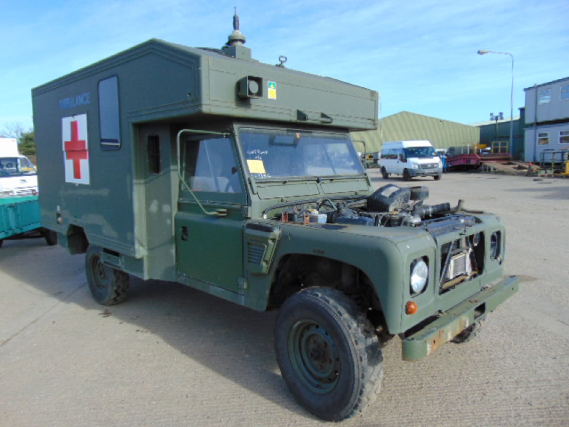 Military Specification Land Rover Wolf 130 Ambulance