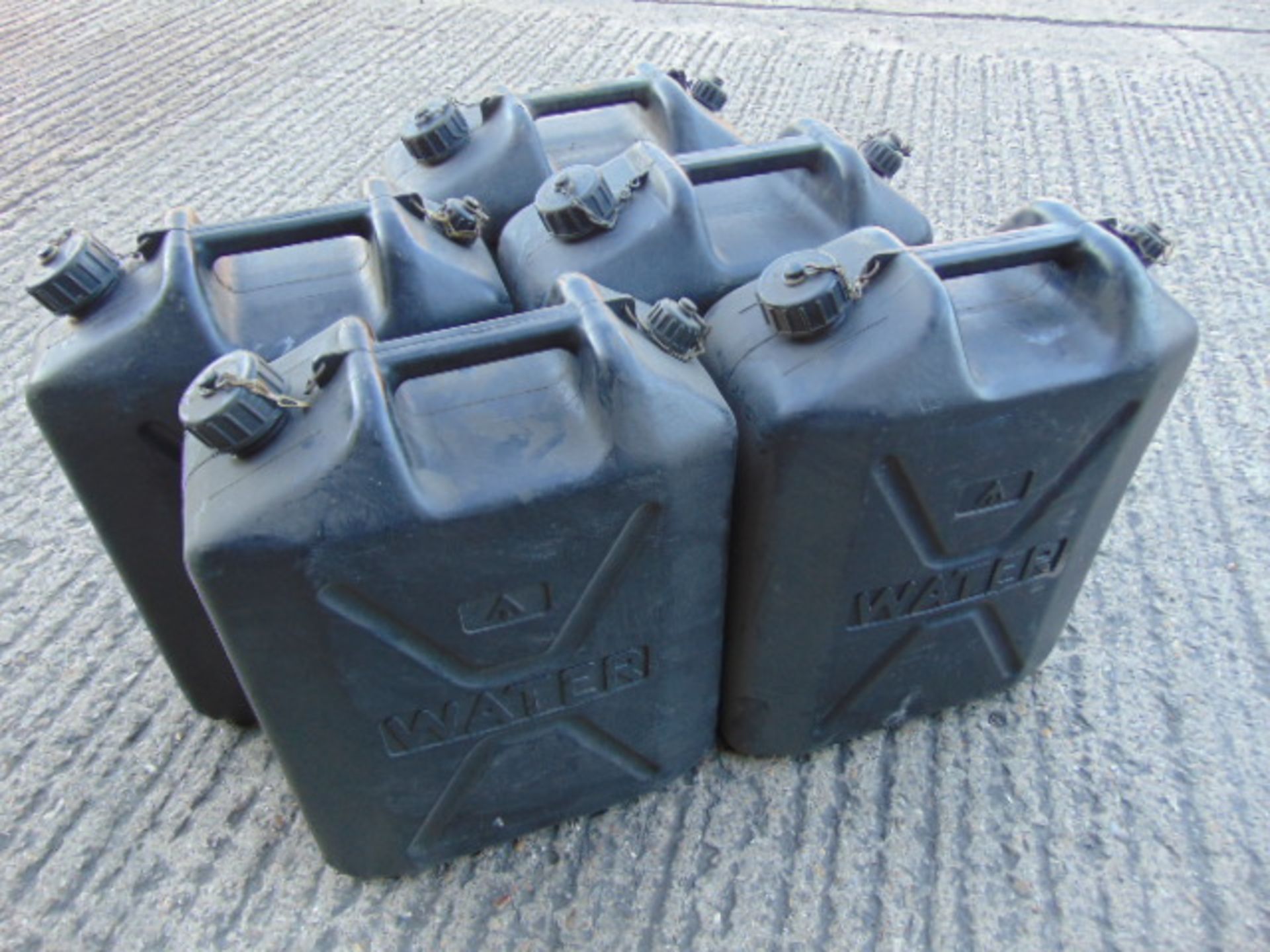 5 x 5 Gallon Water Containers