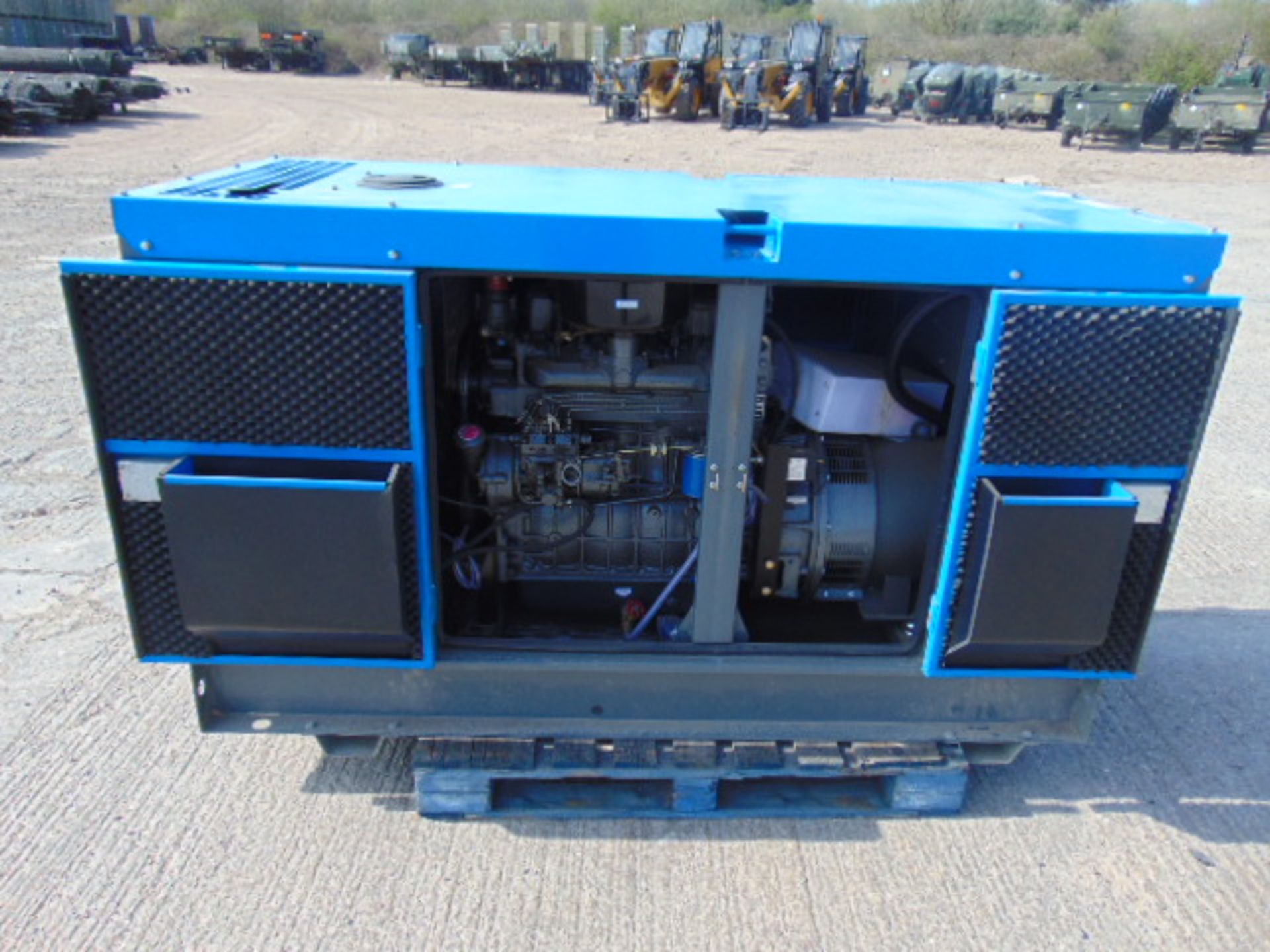 UNISSUED WITH TEST HOURS ONLY 50 KVA 3 Phase Silent Diesel Generator Set - Image 3 of 20