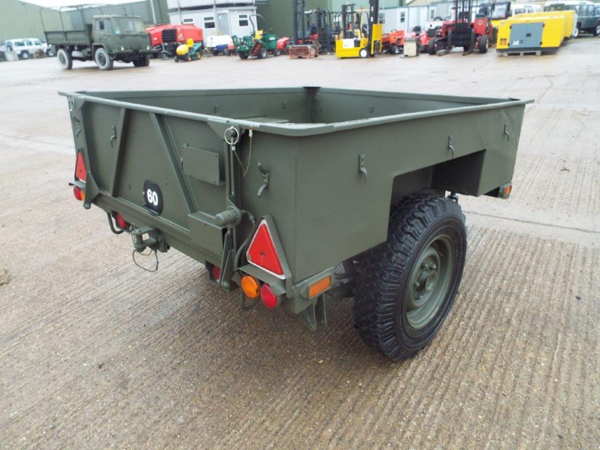 Ex Reserve Sankey 3/4 ton Widetrack Trailer - Image 7 of 17