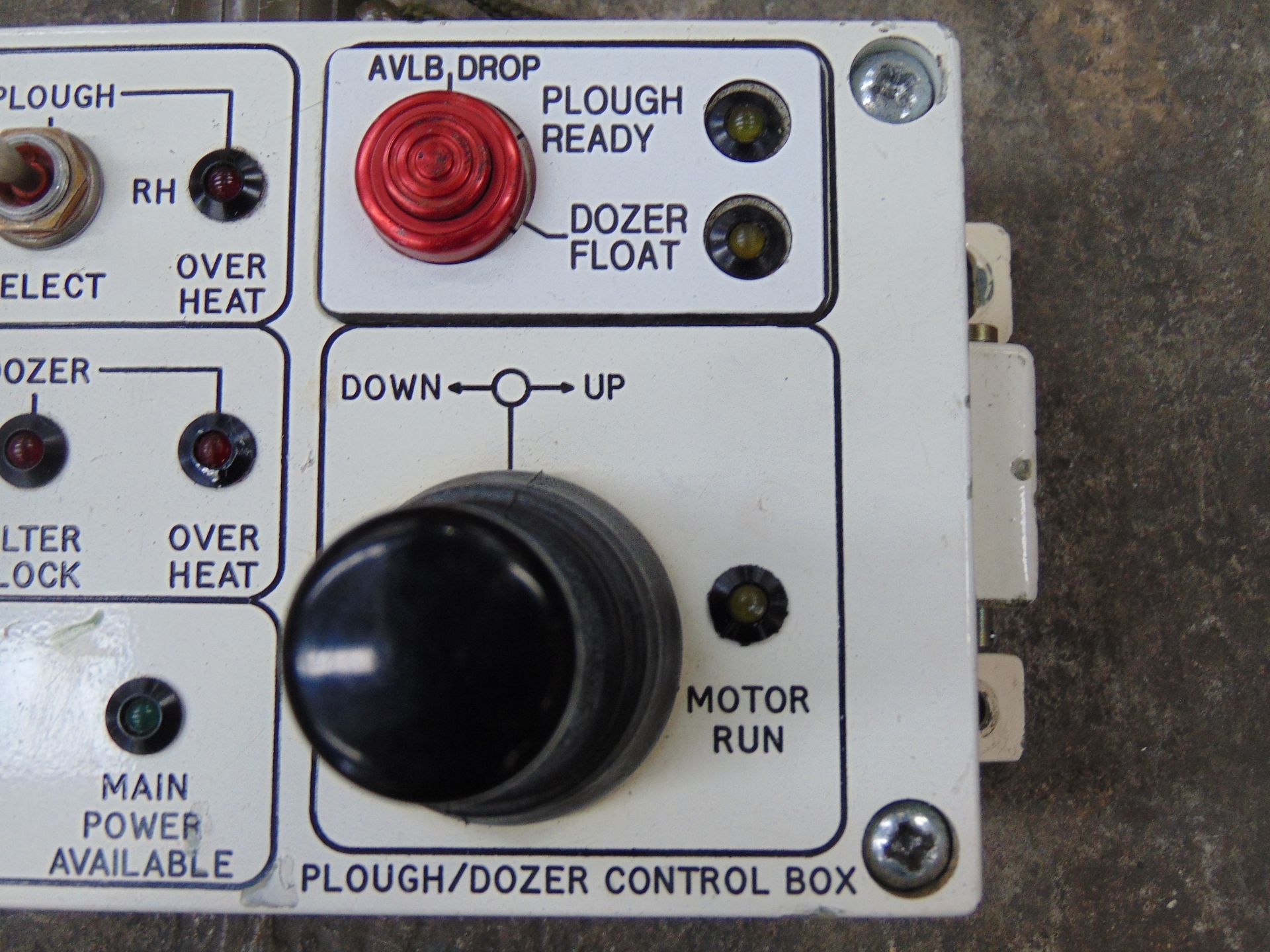 Pearsons Engineering Plough/Dozer Dual Control Box P/no PA4001 - Image 5 of 8