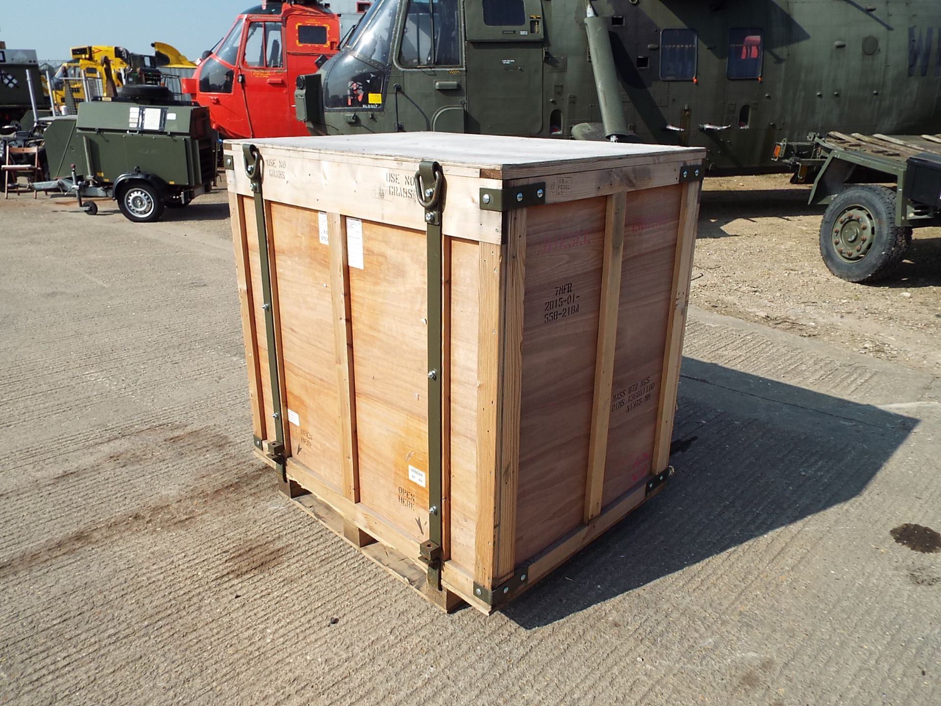 5 x Large Heavy Duty Packing/Shipping Crates - Bild 2 aus 8