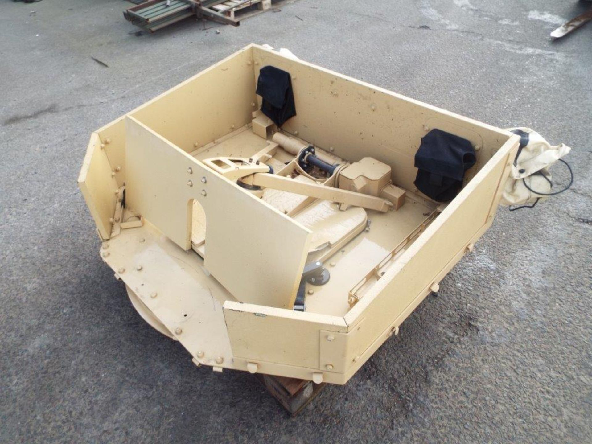 Armoured Vehicle Weapon Turret Assembly with Cover - Image 3 of 15