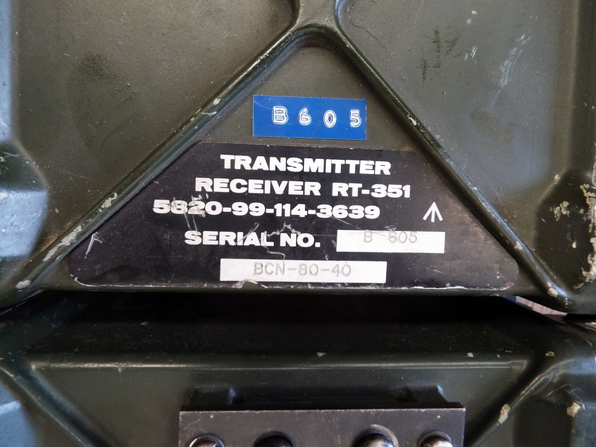 5 x Clansman RT- 351 Transmitter Receivers - Image 4 of 4