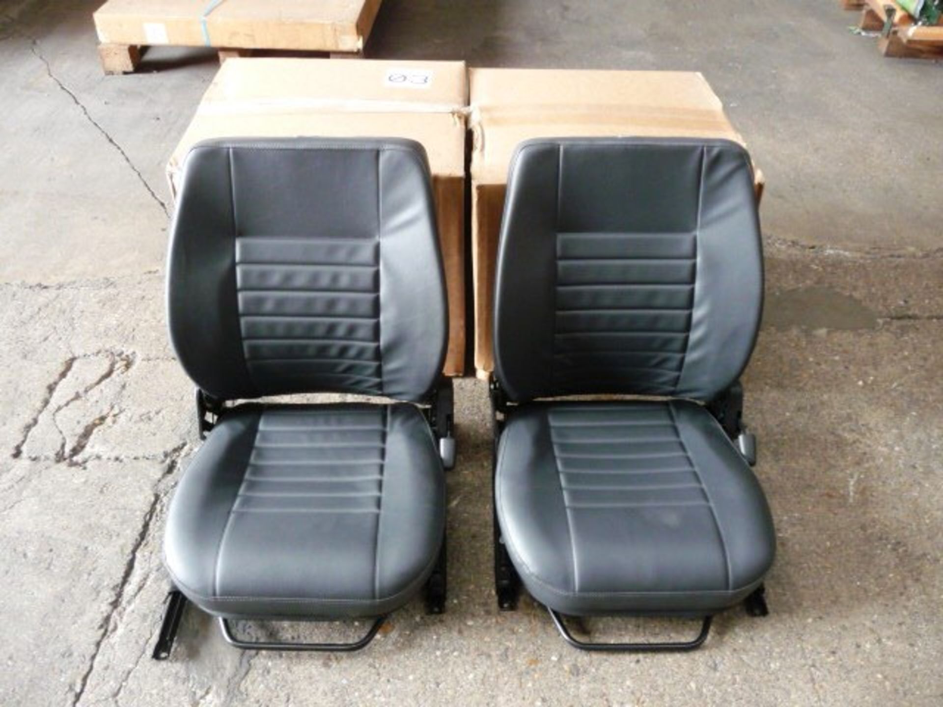 2 x Land Rover Wolf/WMIK Seats New Old Stock