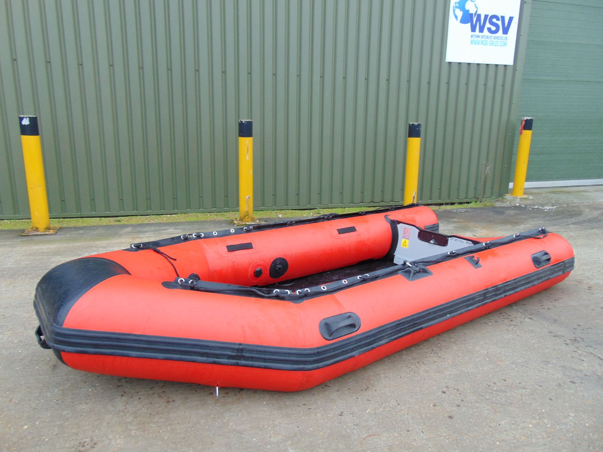 UK Fire Service Inflatable Flood Rescue Boat - Image 13 of 15