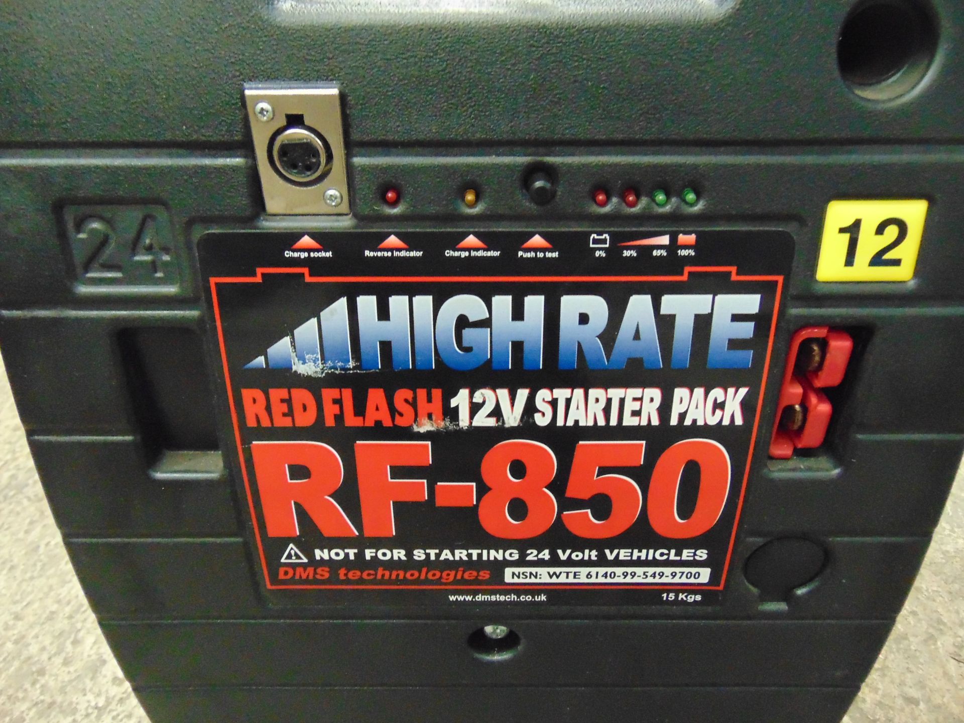 High Rate RF-850 12V Battery Pack - Image 2 of 3