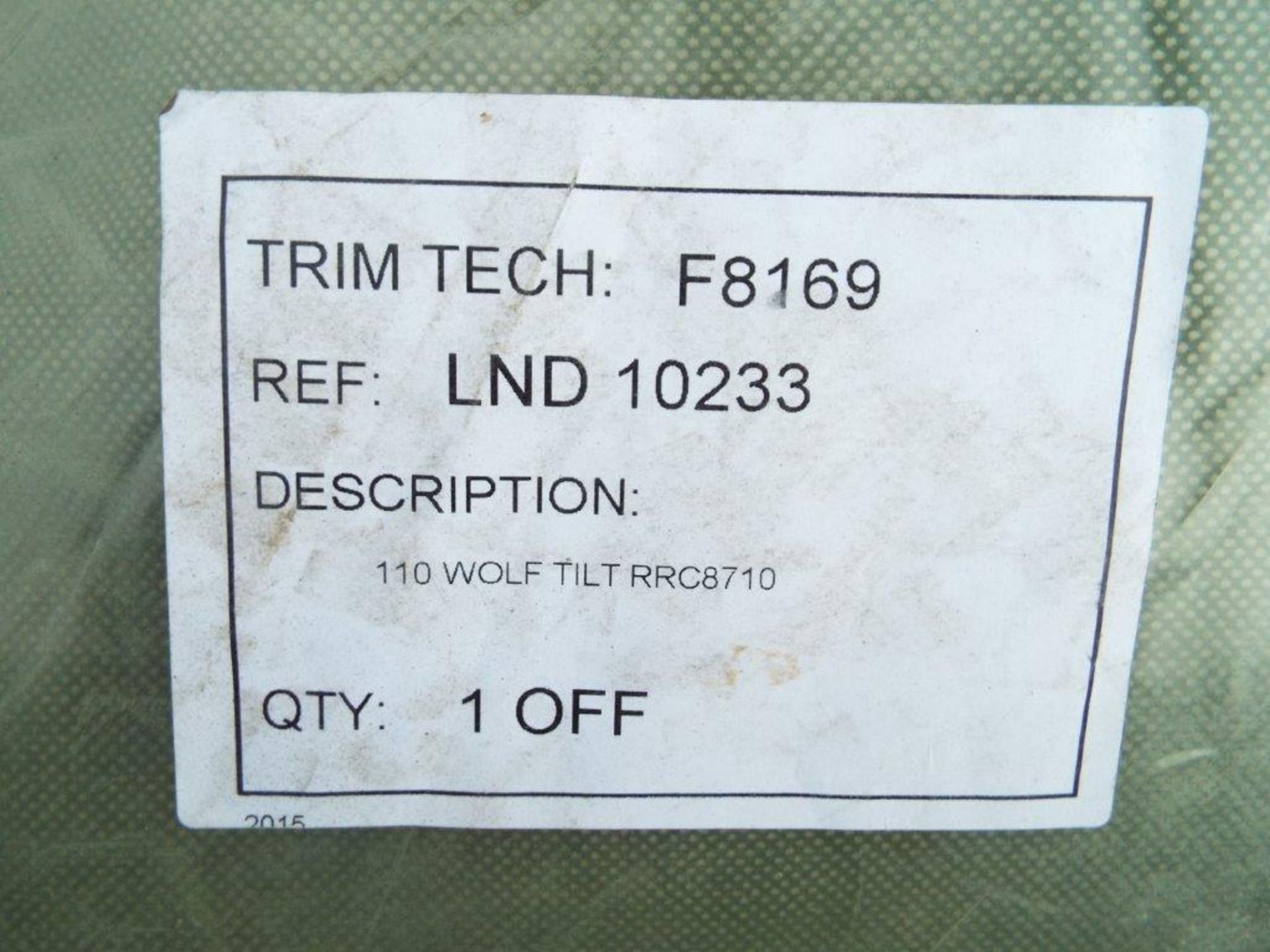 Extremely Rare Land Rover Wolf 110 Tilt Canvas Assy - Image 10 of 11