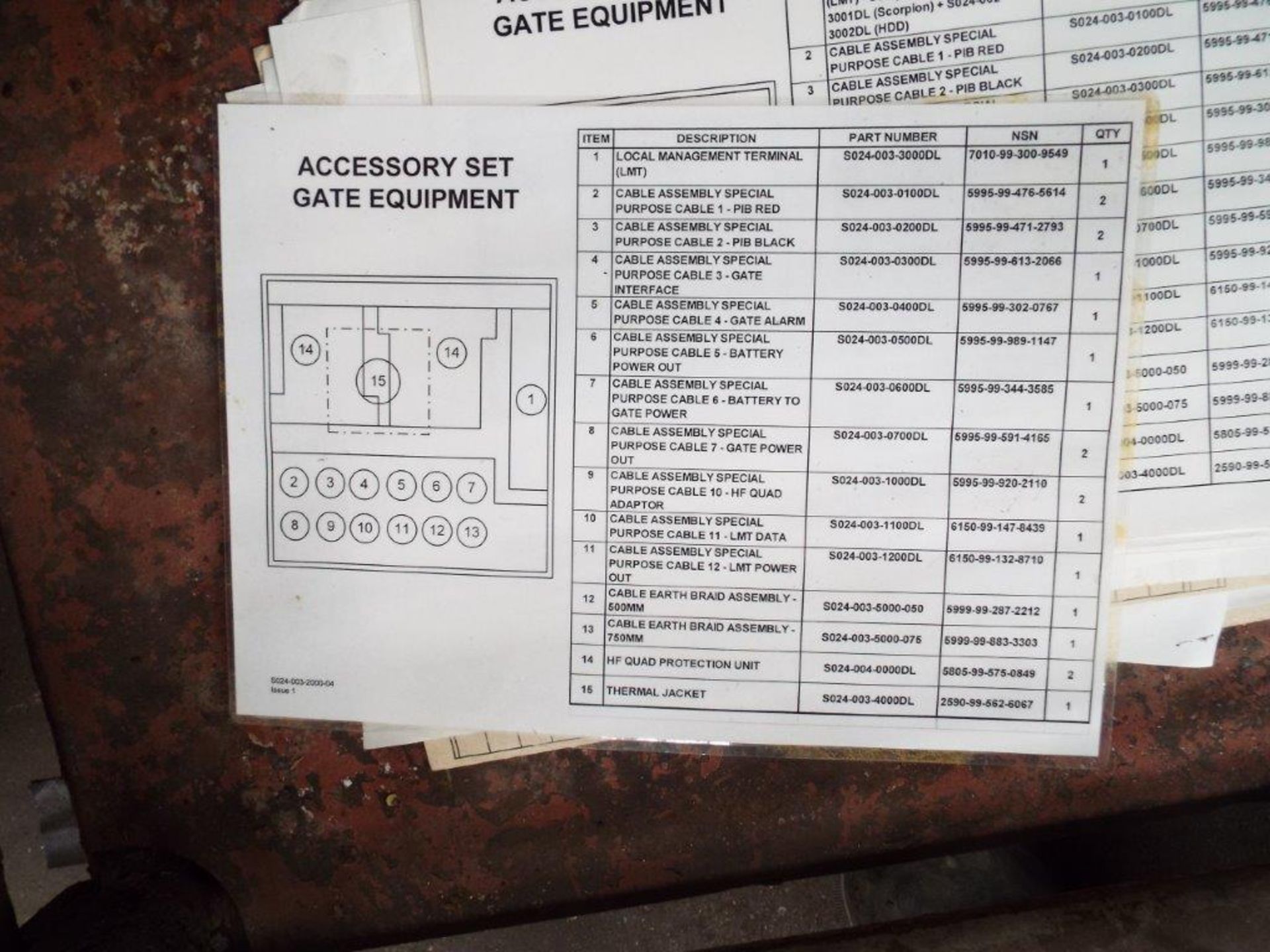 3 x Gate Accessory Sets inc. Thermal Jackets, HF Quad Protection Units and Cables - Image 8 of 9