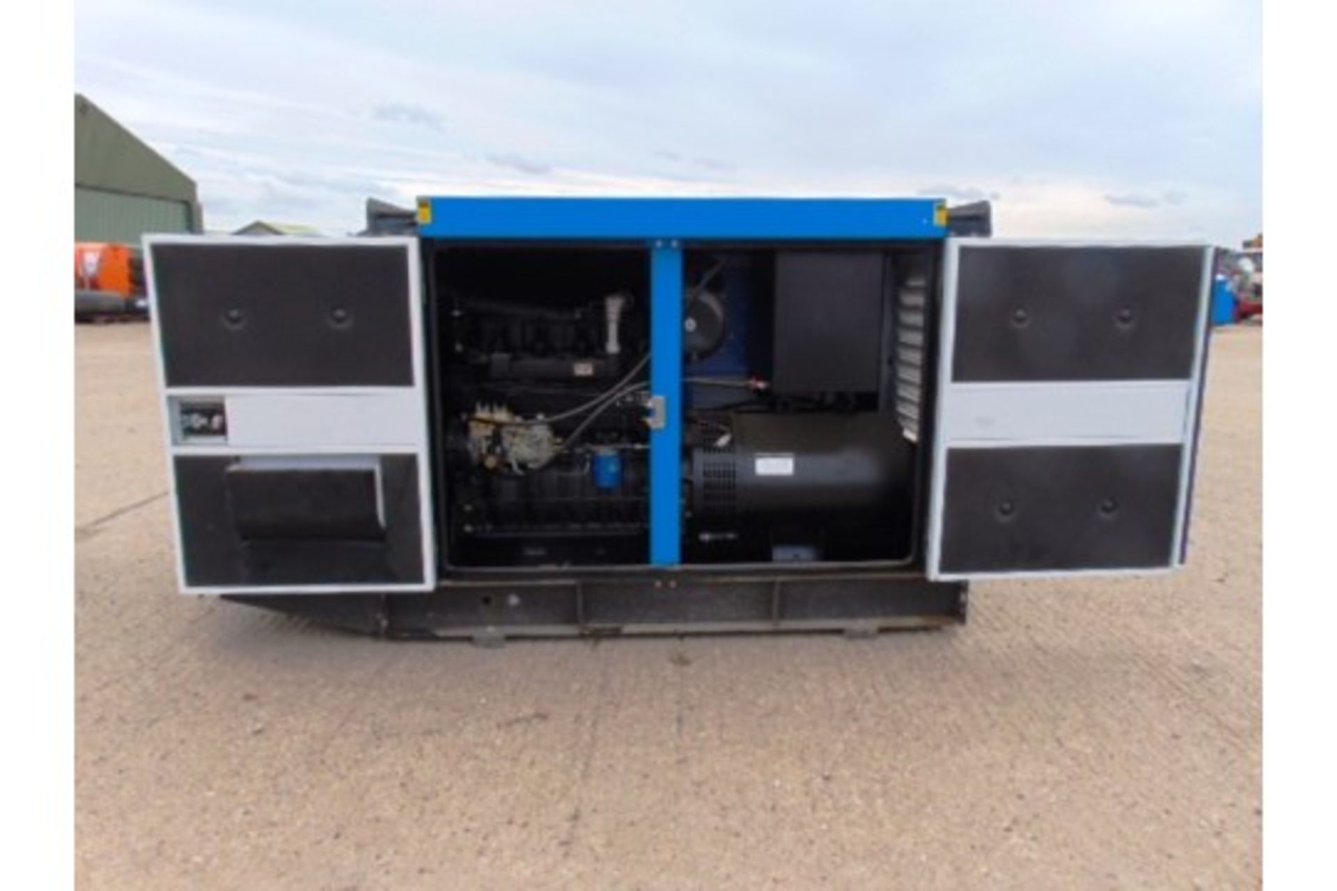 UNISSUED WITH TEST HOURS ONLY 70 KVA 3 Phase Silent Diesel Generator Set - Image 4 of 17