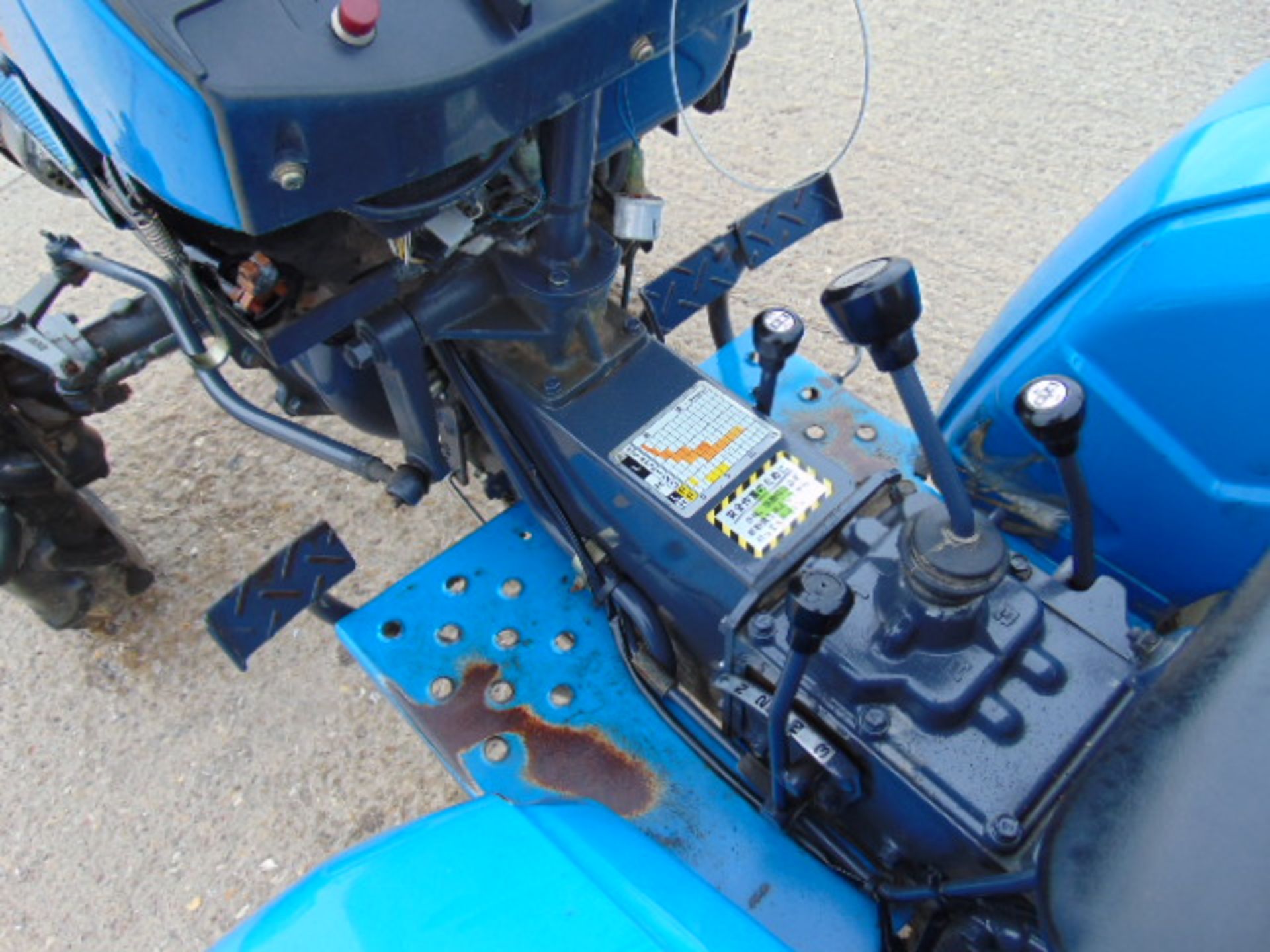 Mitsubishi MT1301D Compact Tractor with Rotovator - Image 12 of 25