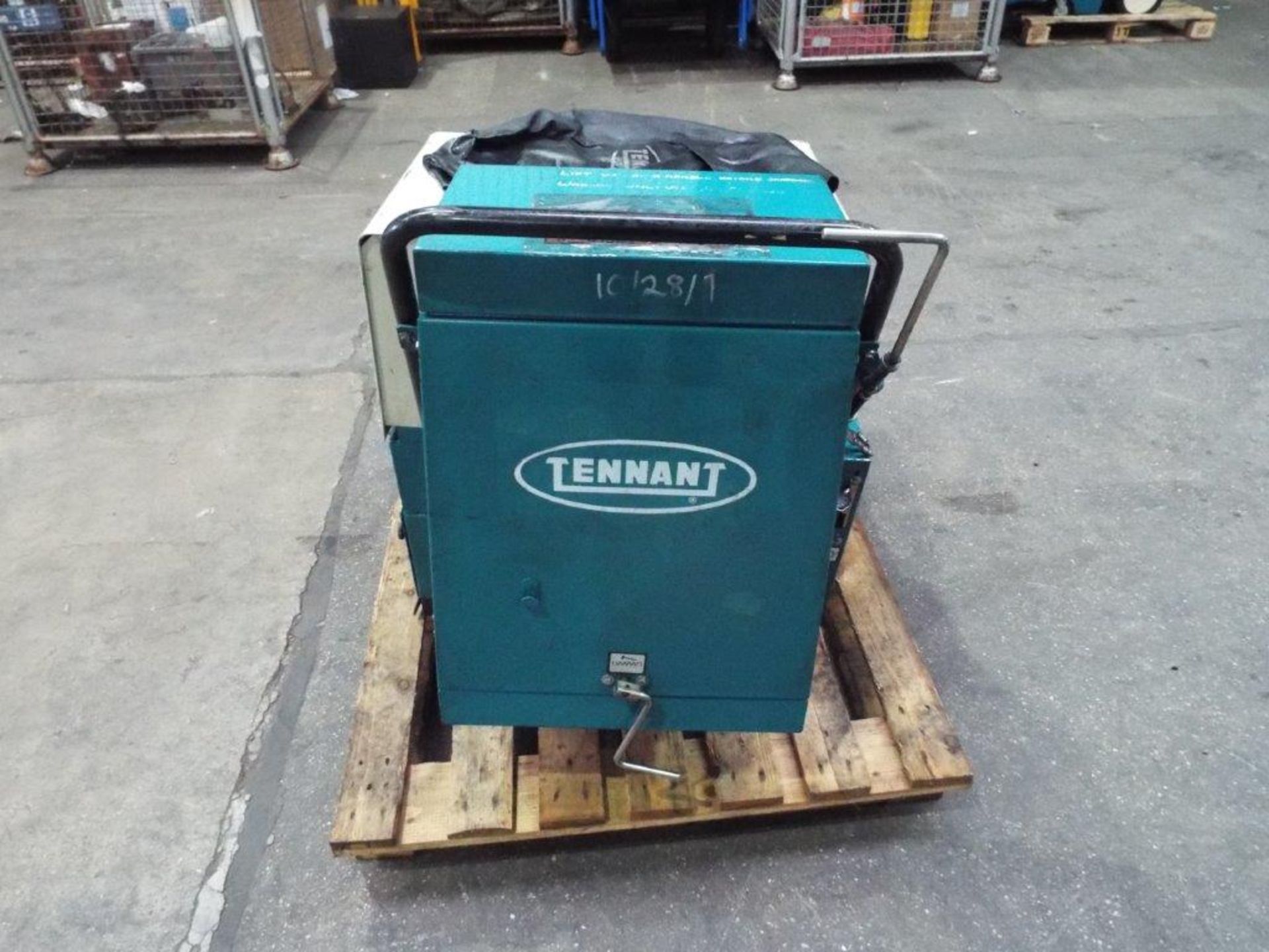 Tennant 42E Walk Behind Electric Sweeper with Charger - Image 5 of 19