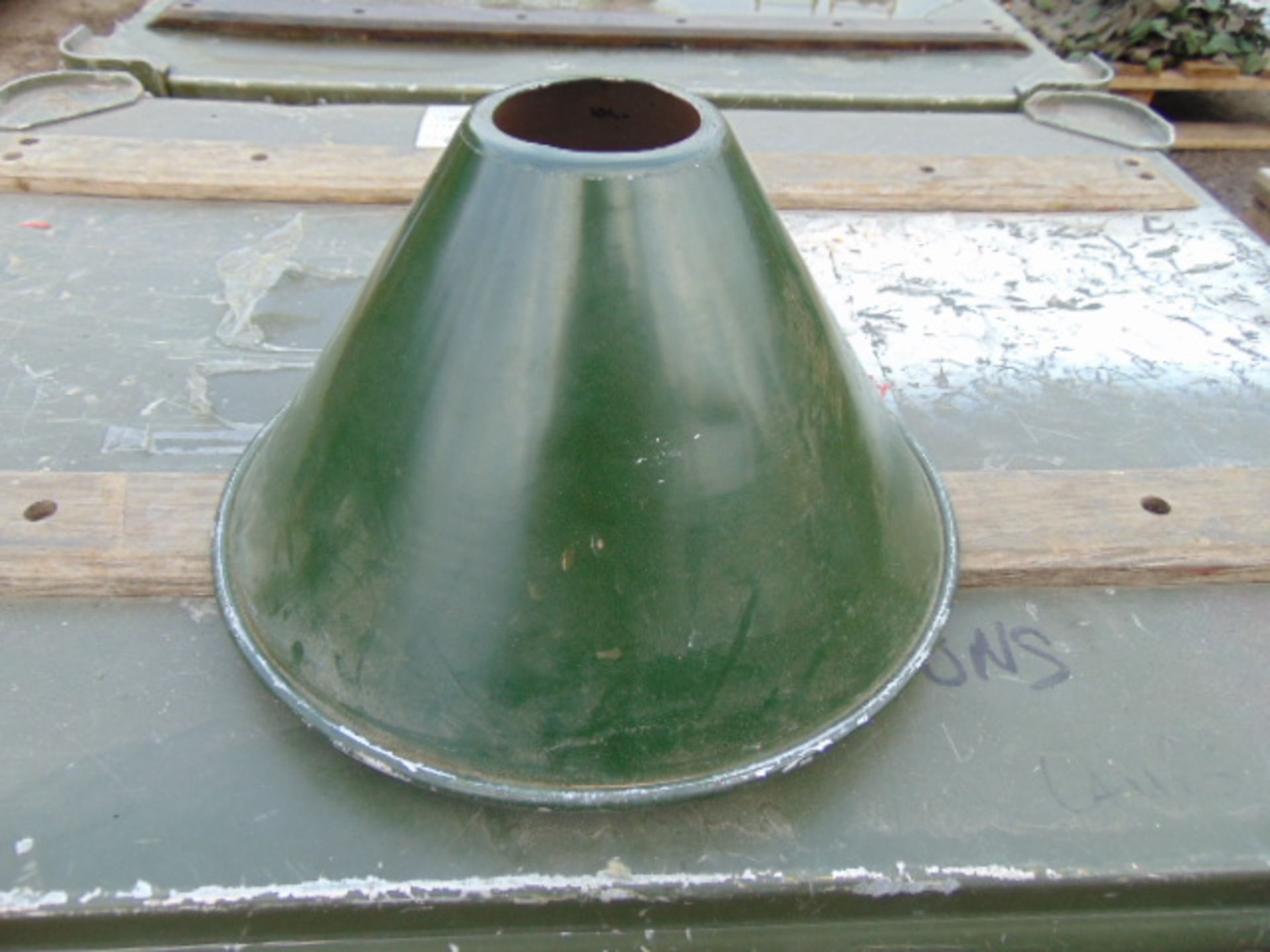 10 x Vintage Classic Military/Industrial Cone Style Pendant Light Shades - Image 2 of 5
