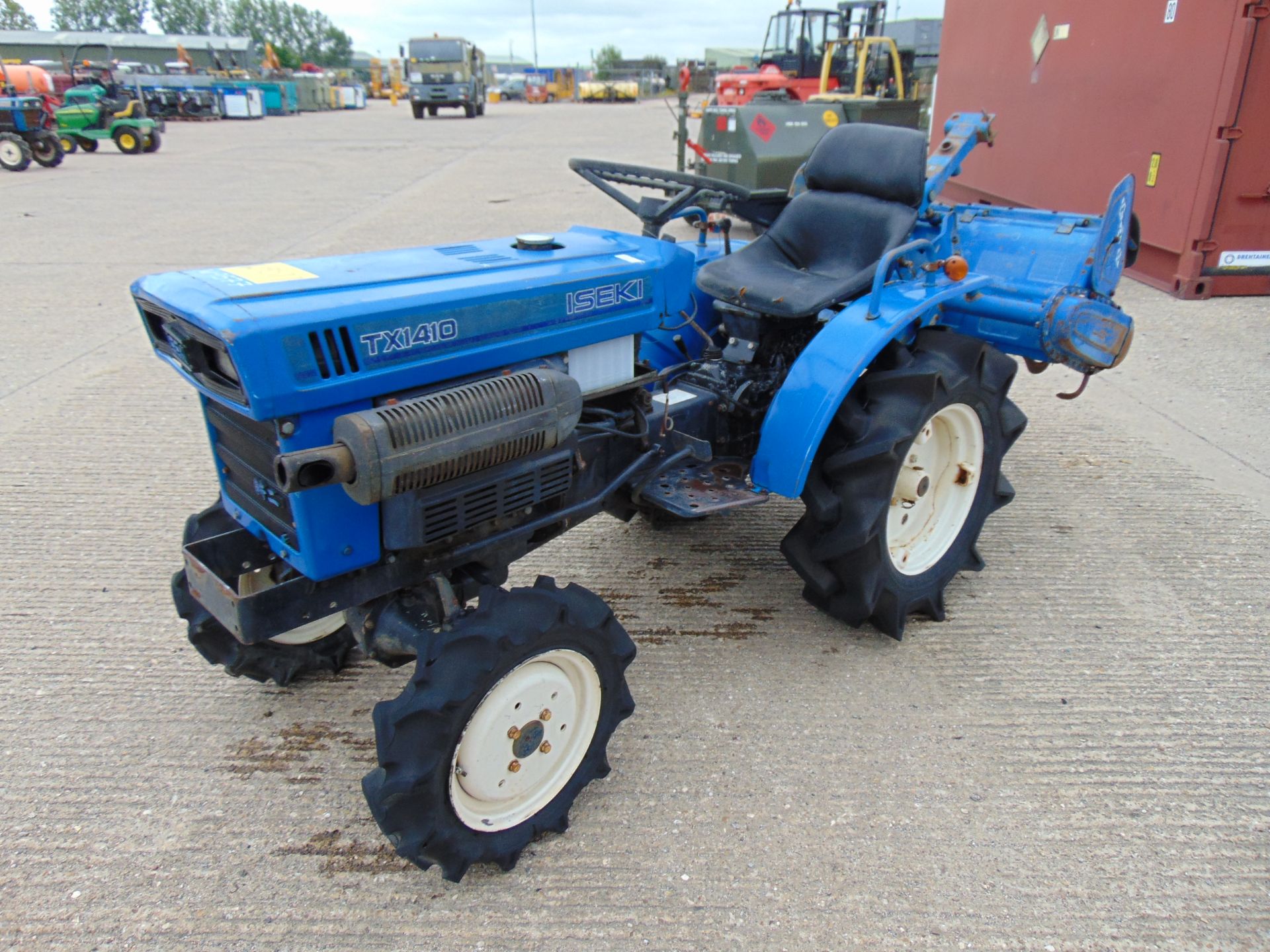 Iseki TX1410 4WD Compact Tractor c/w Rotovator ONLY 569 Hours! - Bild 3 aus 13