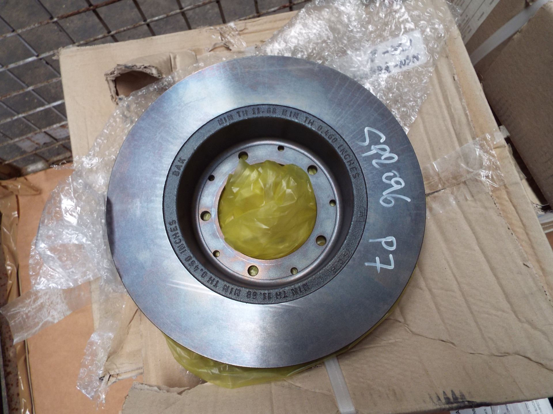 Mixed Stillage of Land Rover Parts inc Brake Discs, Prop Shafts and Wheel Rim - Image 2 of 7