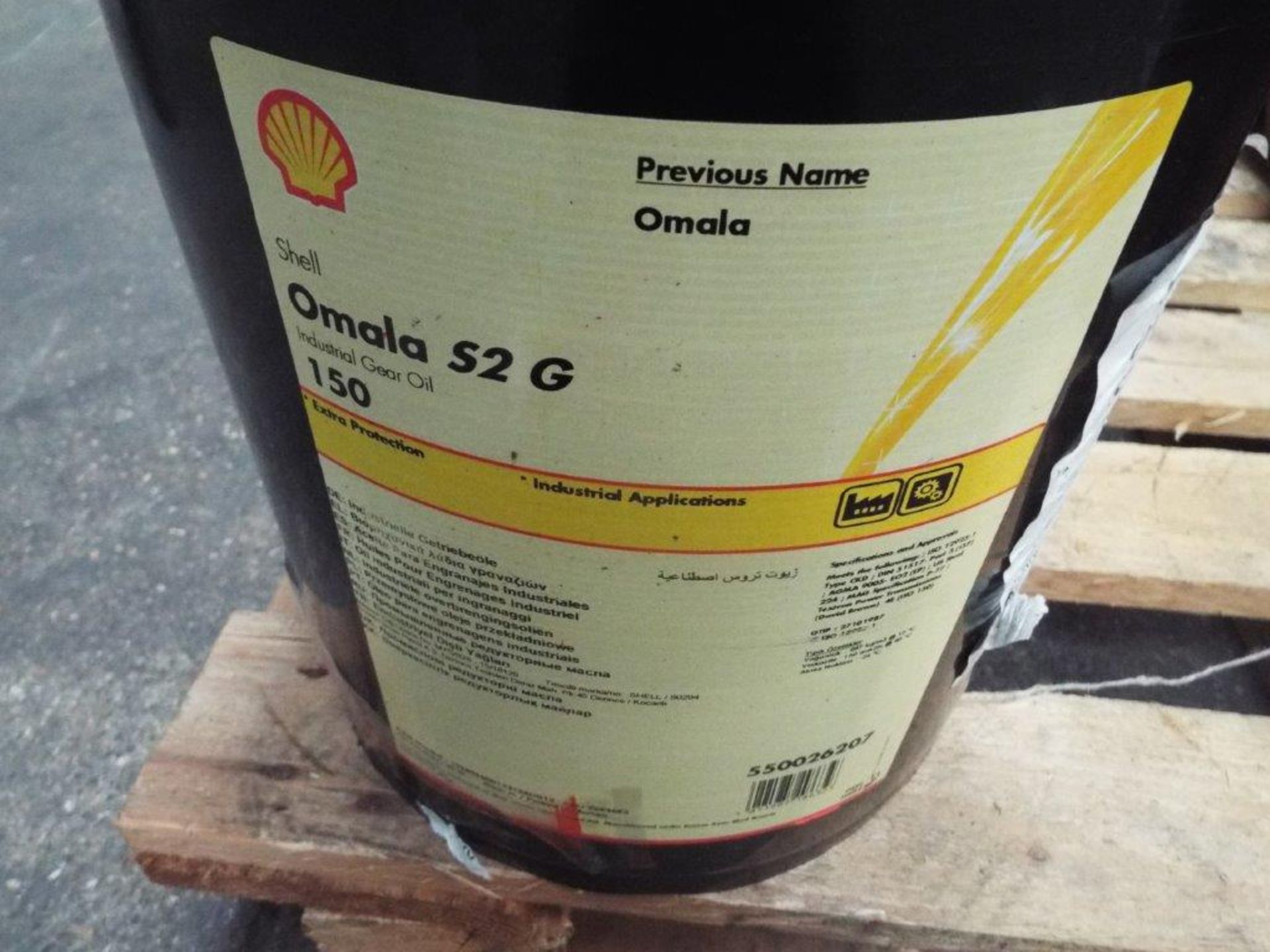 3 x Unissued 20L Drums of Shell Omala S2G 150 Industrial Gear and Bearing Oil - Image 3 of 5
