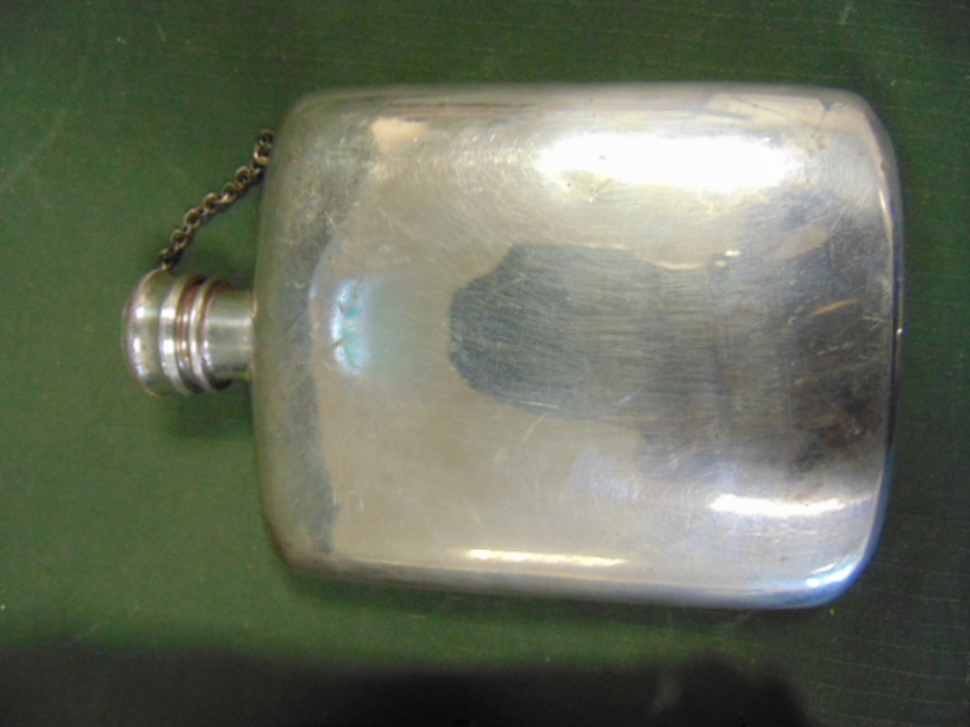 Very Rare Padre's Silver Communion Flask - Image 2 of 7