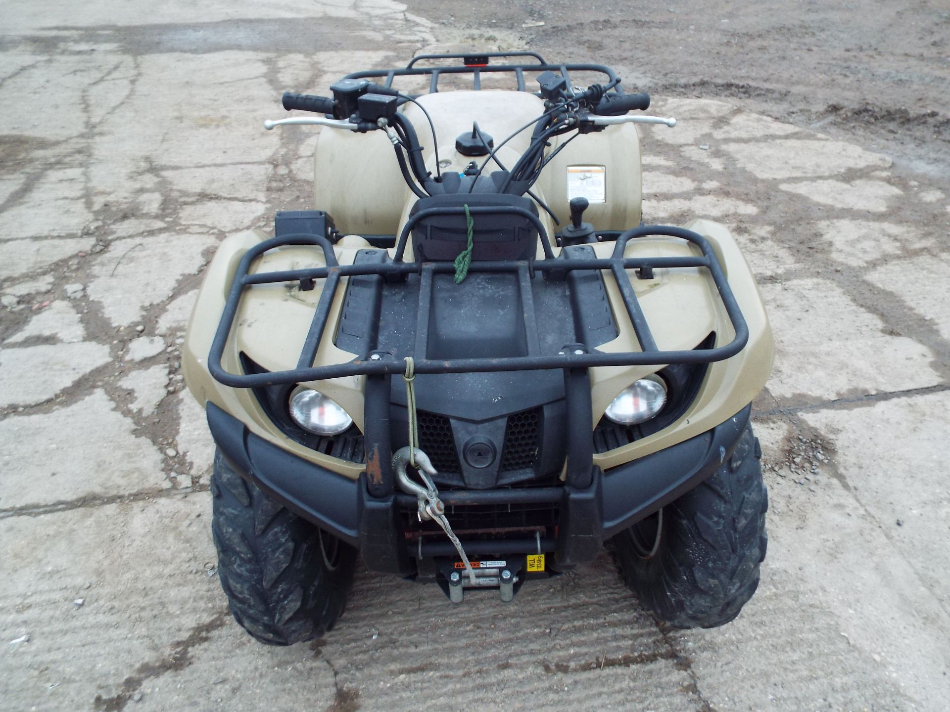 Military Specification Yamaha Grizzly 450 4 x 4 ATV Quad Bike Complete with Winch - Image 2 of 20