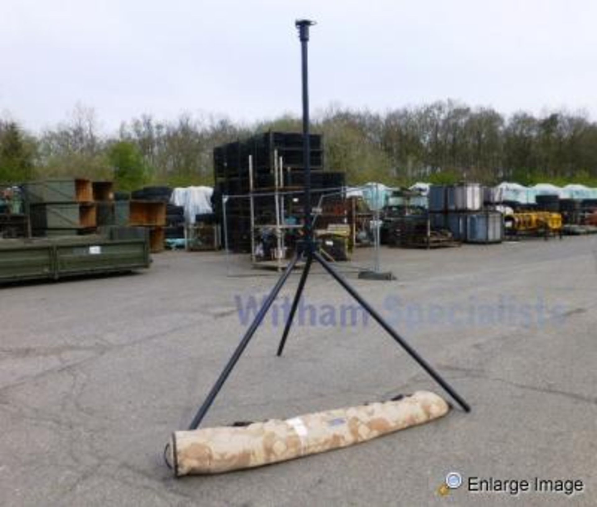 Ground Mounted 3 metre Mast/Antenna