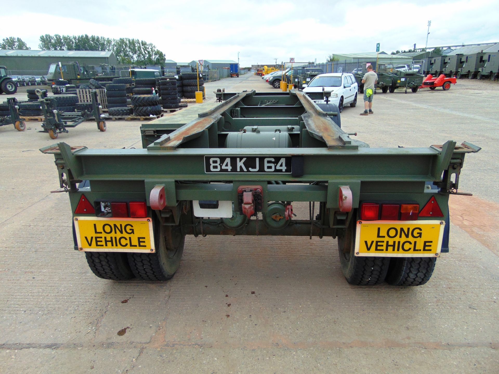 King DB 2 Axle 15 Tonne Skeletal drops/skip/container Trailer - Image 6 of 25