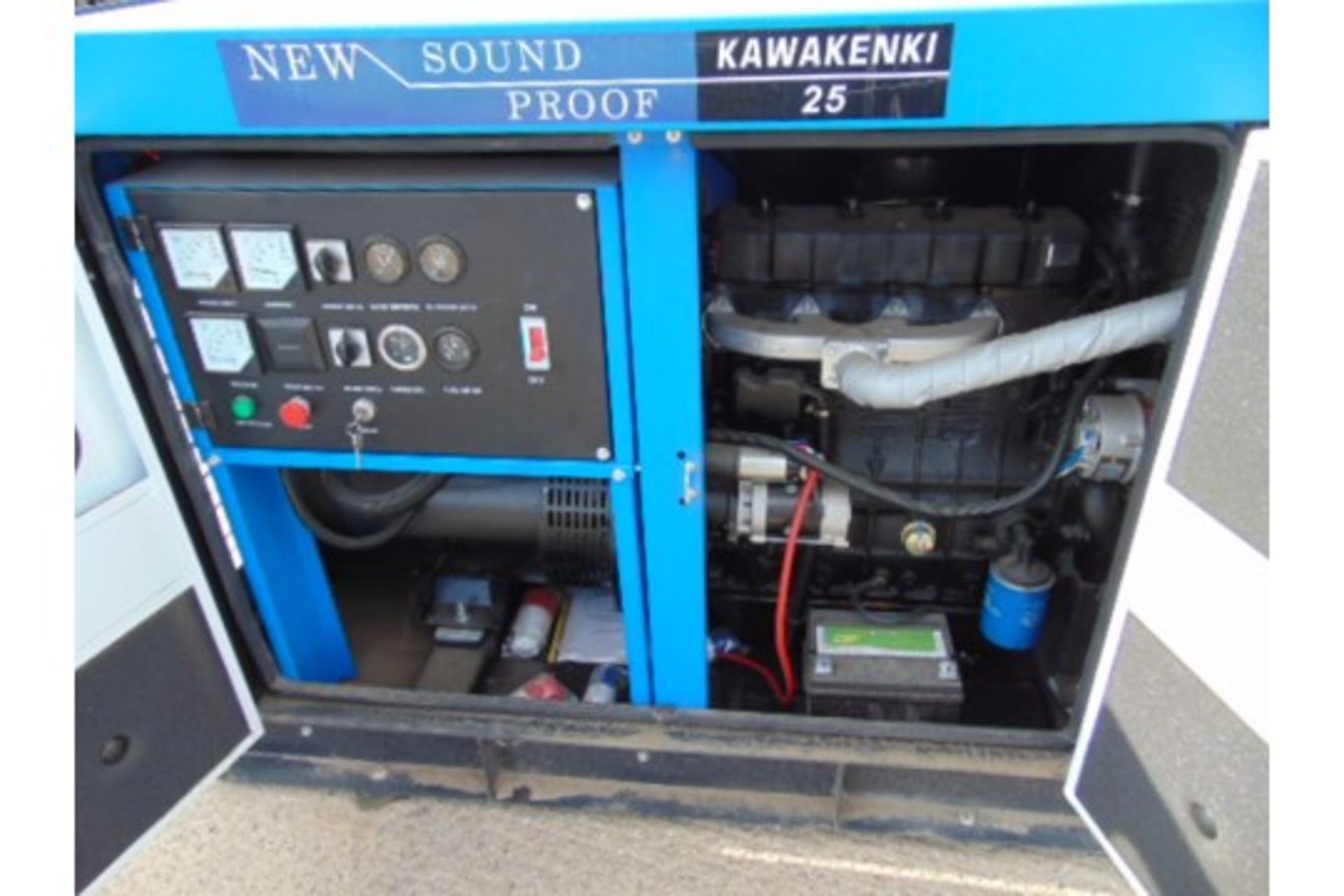 UNISSUED 25 KVA 3 Phase Silent Diesel Generator Set - Image 10 of 14