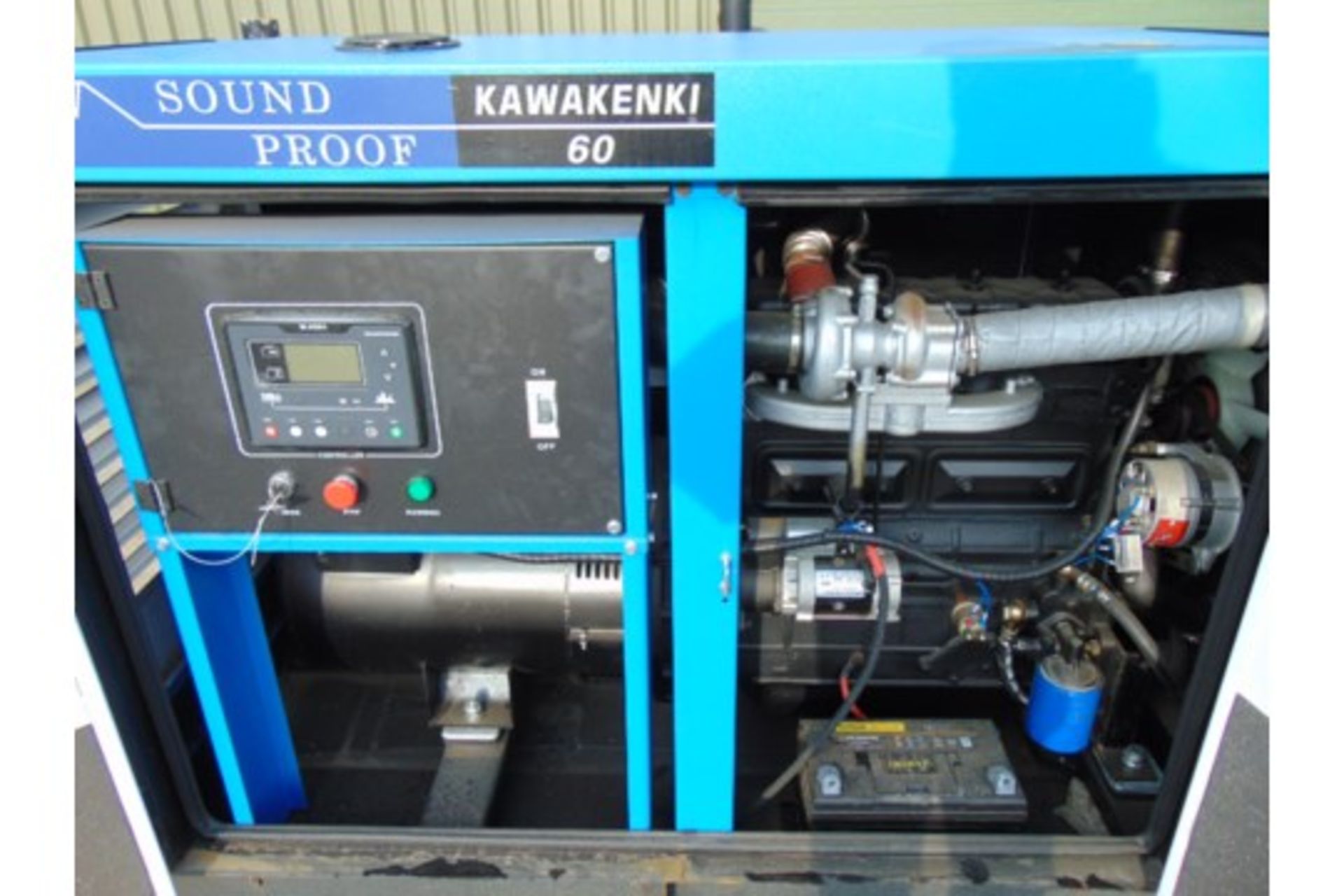 UNISSUED 60 KVA 3 Phase Silent Diesel Generator Set - Image 6 of 15