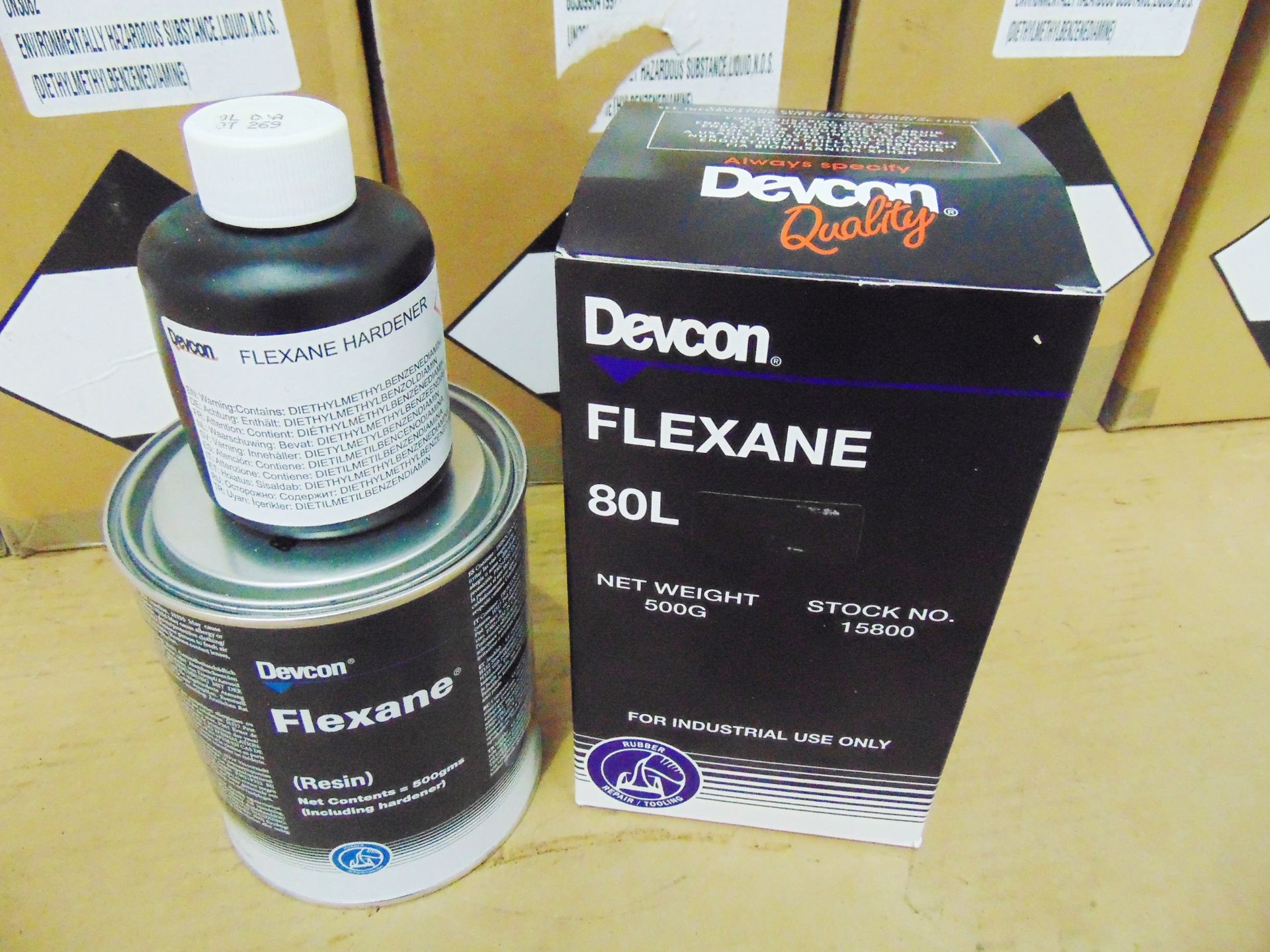 16 x Unissued Devcon Flexane 80L Rubber Repair Kits - Image 2 of 4